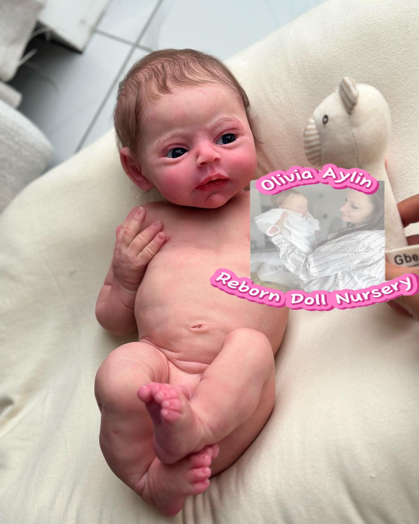 Ismael – Full Body Silicone Reborn Baby Boy Doll