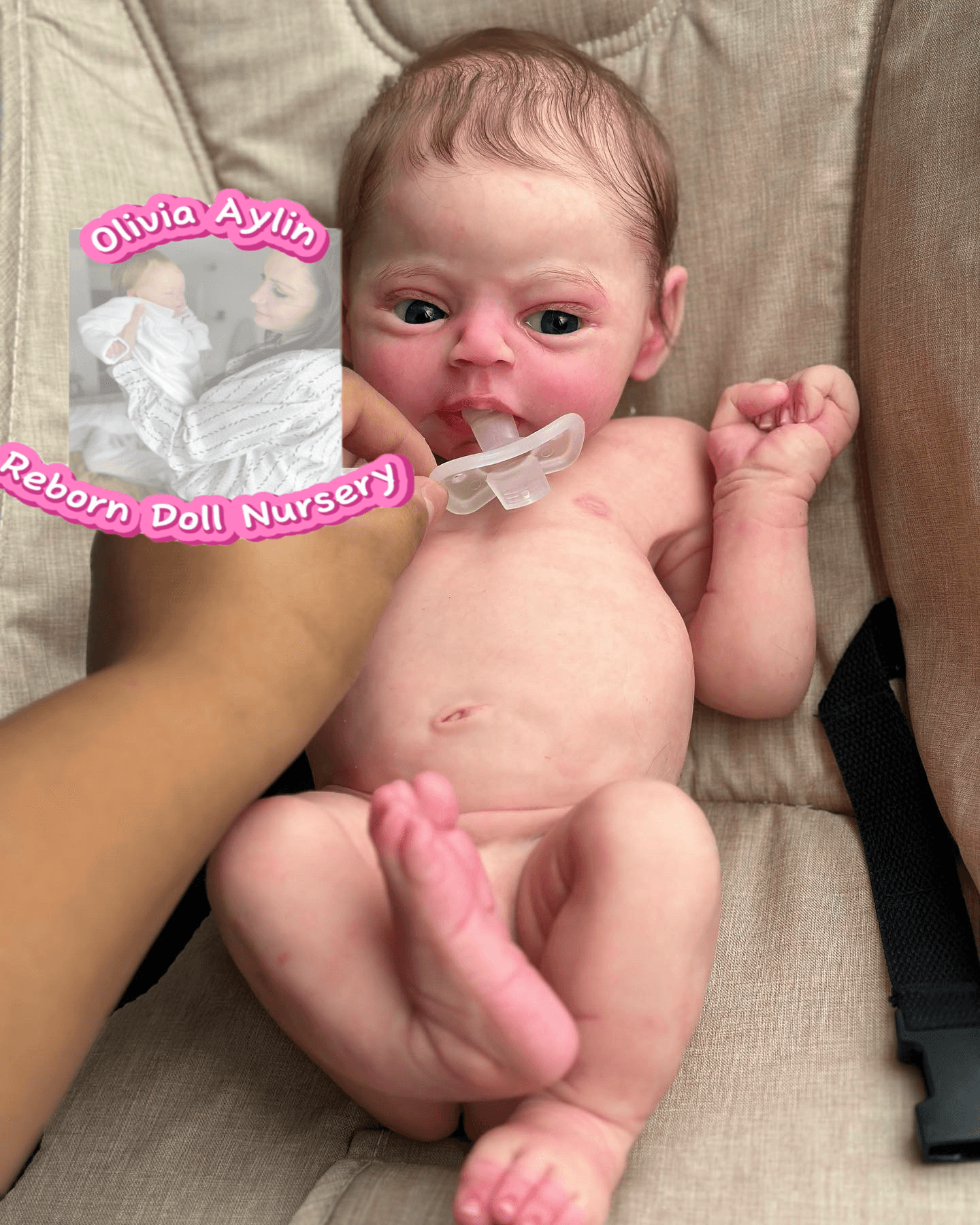 Ismael – Full Body Silicone Reborn Baby Boy Doll - Photo 3