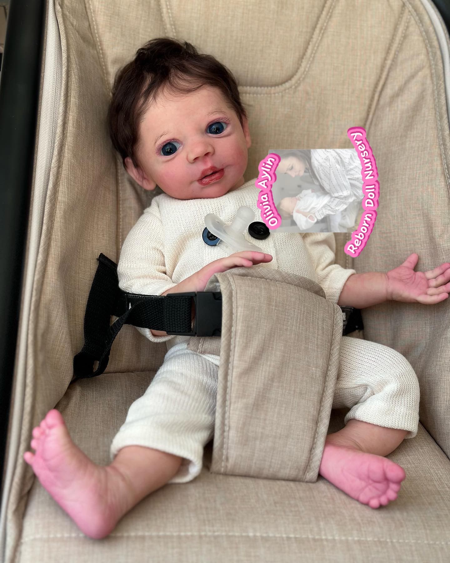 Steven – Full Body Silicone Reborn Baby Boy Doll