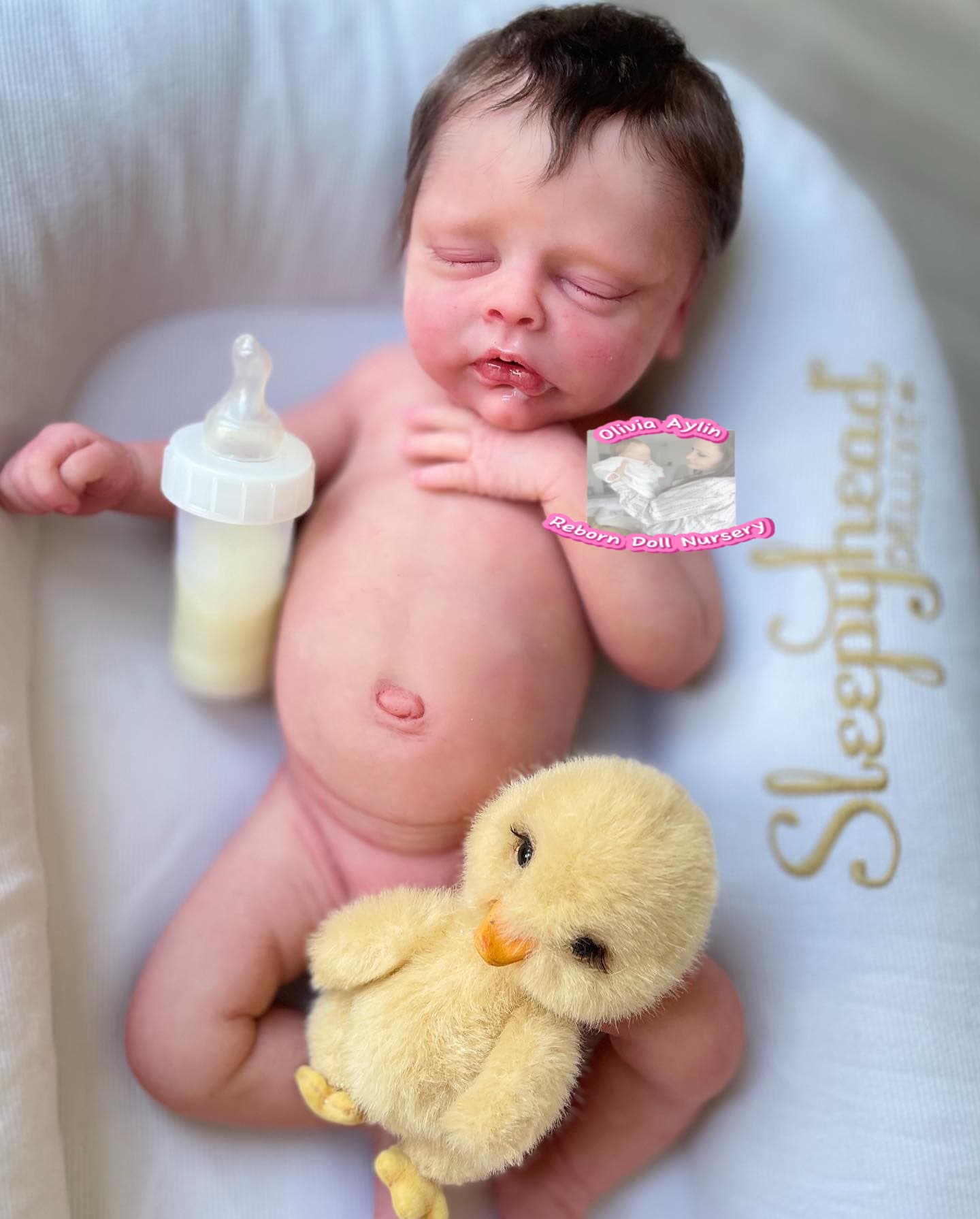 Angelica – Full Body Silicone Reborn Baby Girl Doll - Photo 3