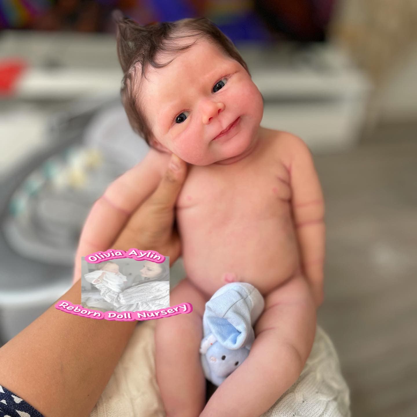 Emmanuel – Full Body Silicone Reborn Baby Boy Doll
