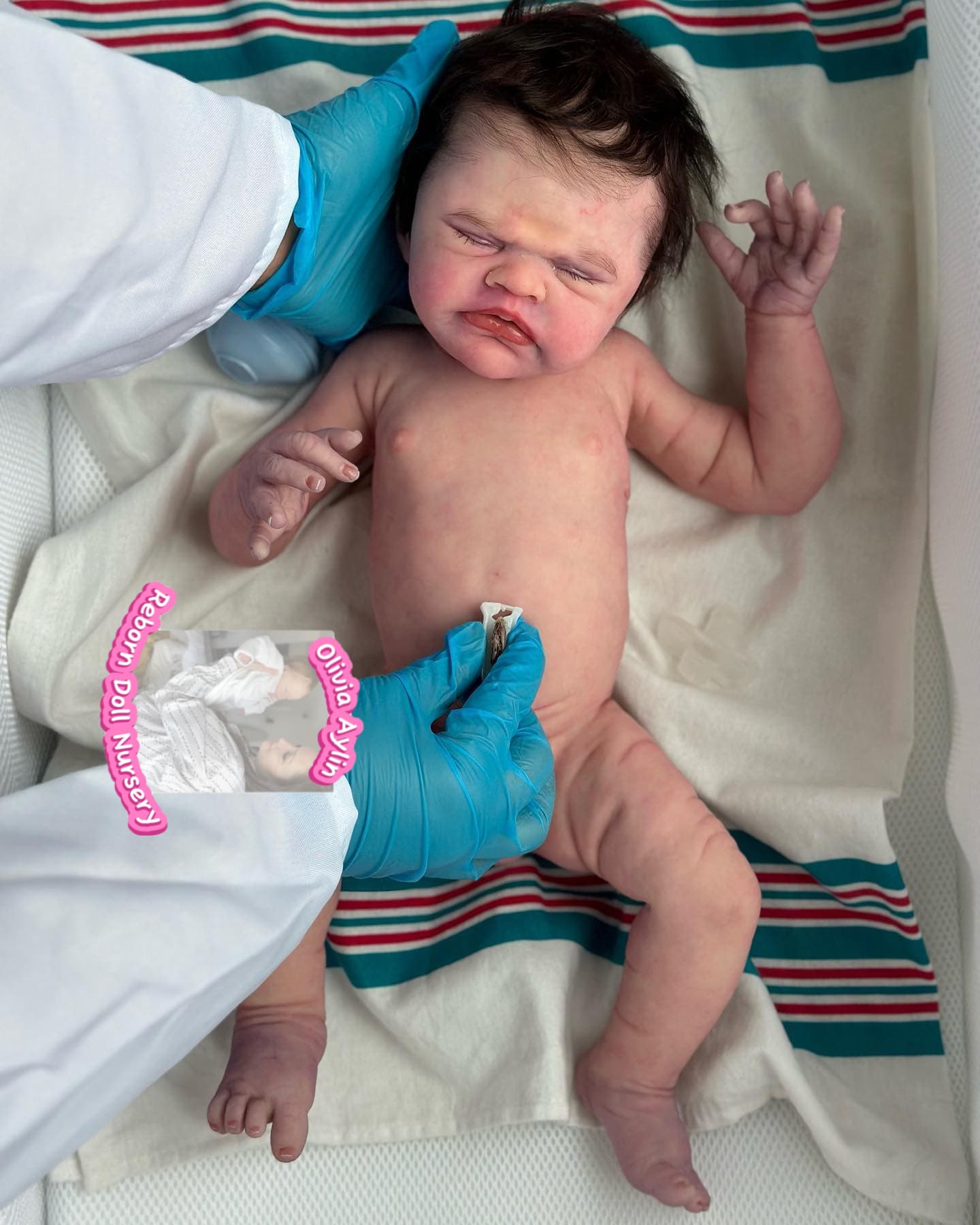 Ollie – Full Body Silicone Reborn Baby Boy Doll