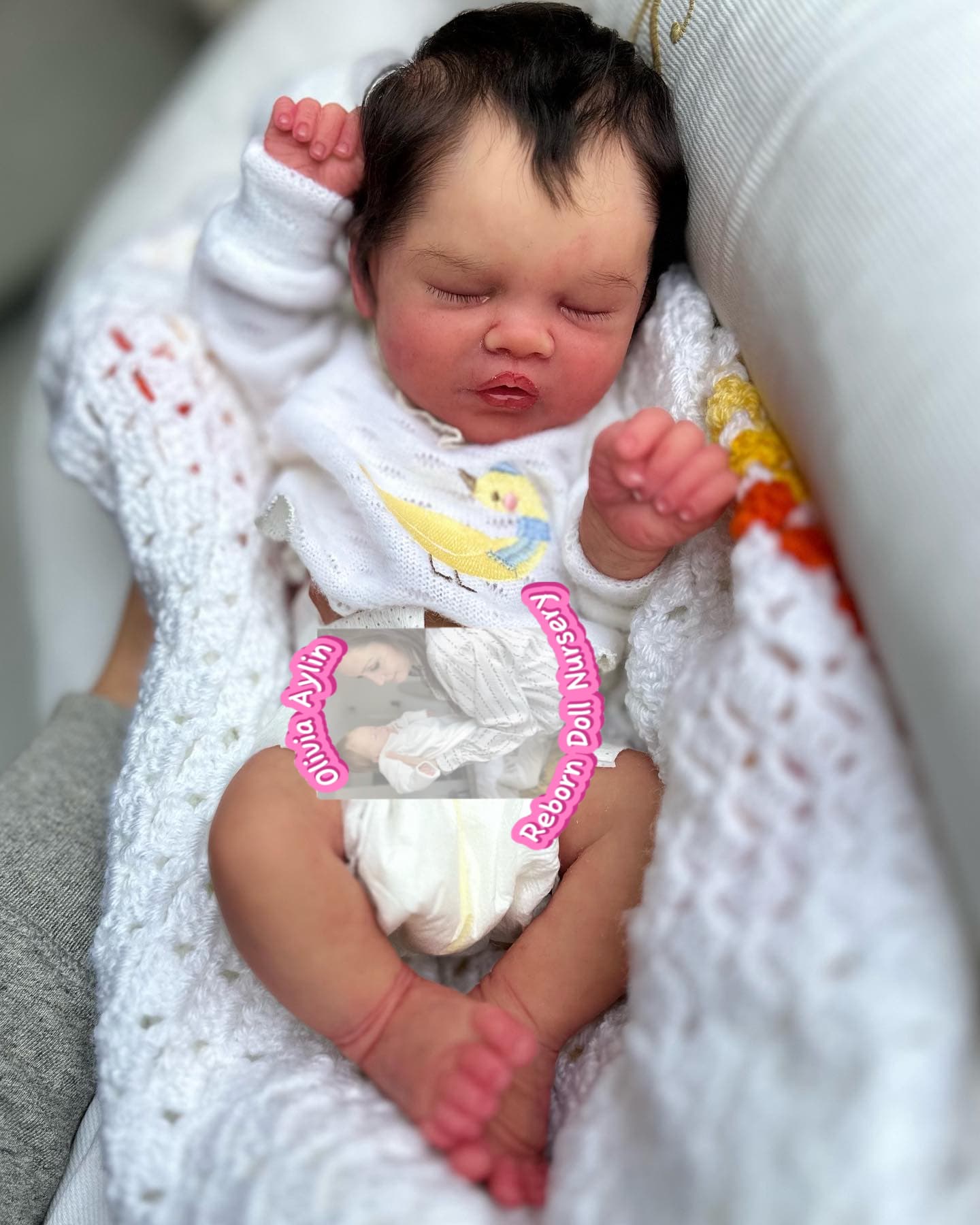 Cub – Full Body Silicone Reborn Baby Girl Doll - Photo 2
