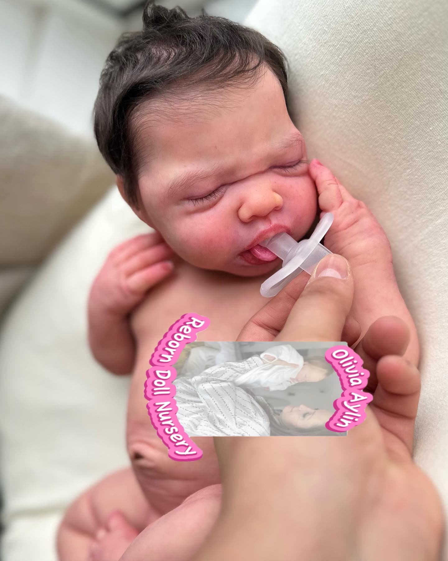 Story – Full Body Silicone Reborn Baby Girl Doll - Photo 4
