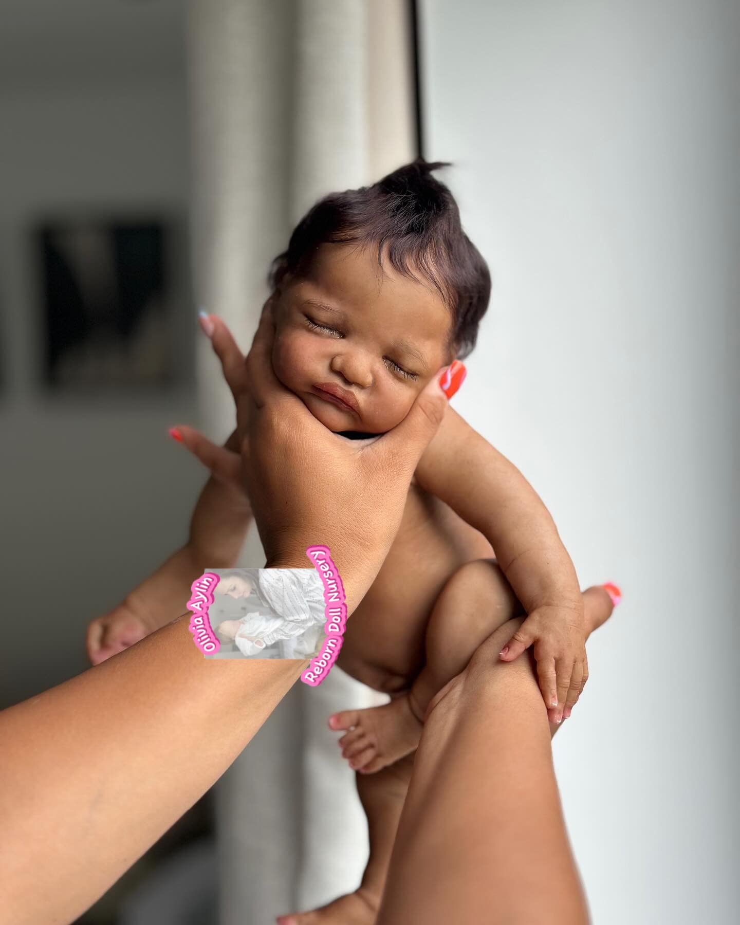 Olive – Full Body Silicone Reborn Baby Girl Doll - Photo 2
