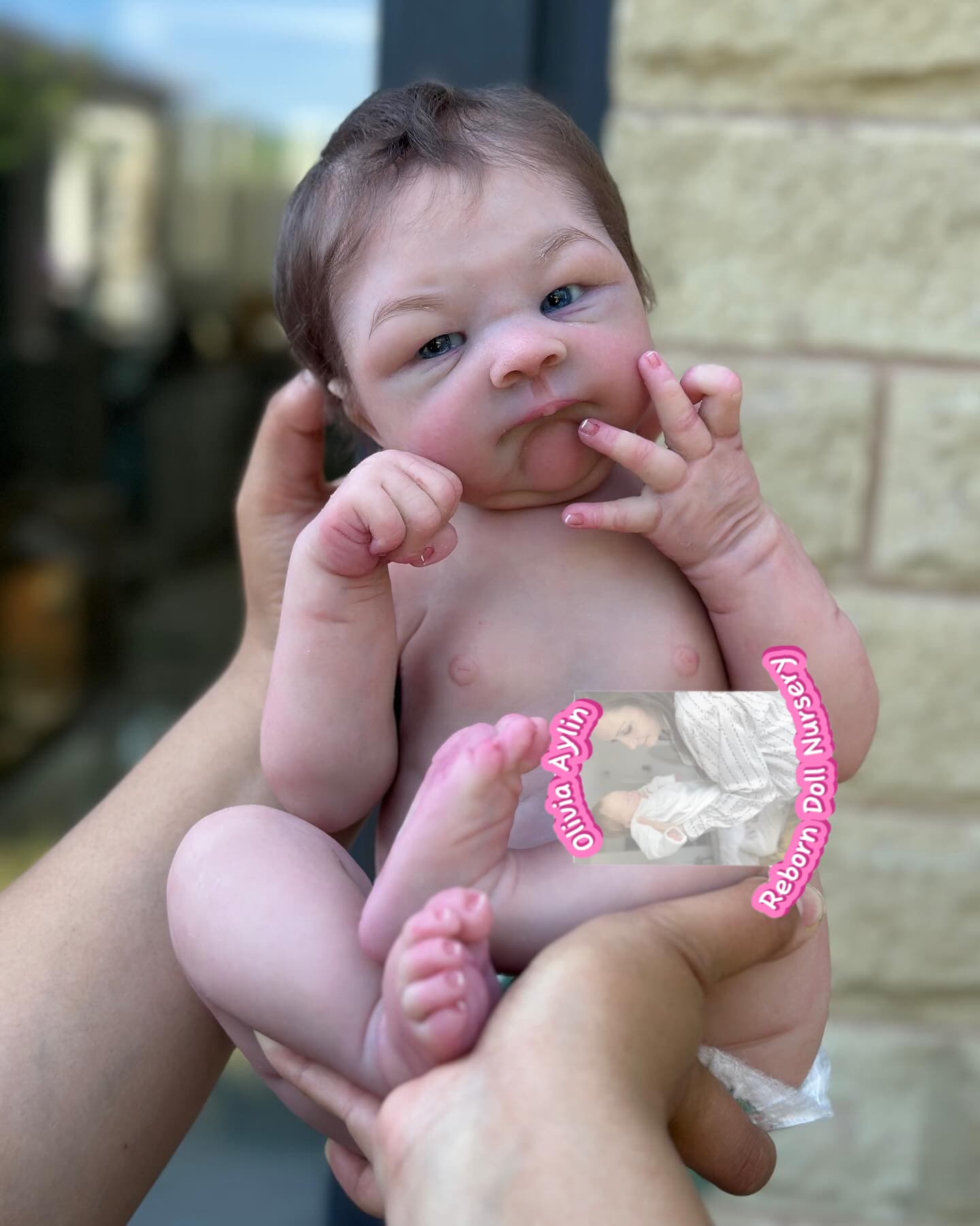 Adelyn – Full Body Silicone Reborn Baby Girl Doll - Photo 4