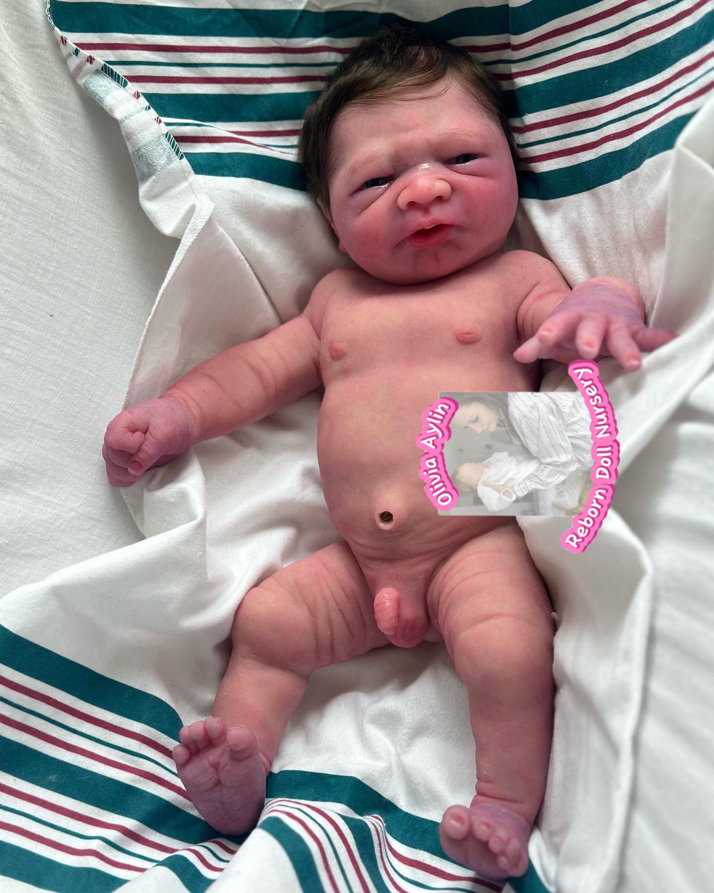 Josh – Full Body Silicone Reborn Baby Boy Doll