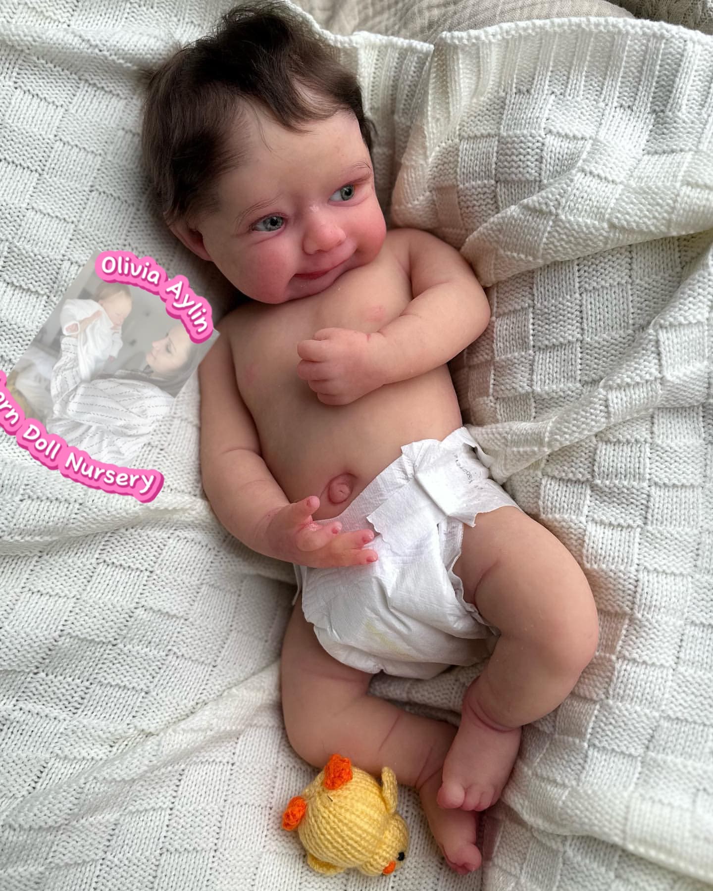 Chloe – Full Body Silicone Reborn Baby Girl Doll - Photo 2