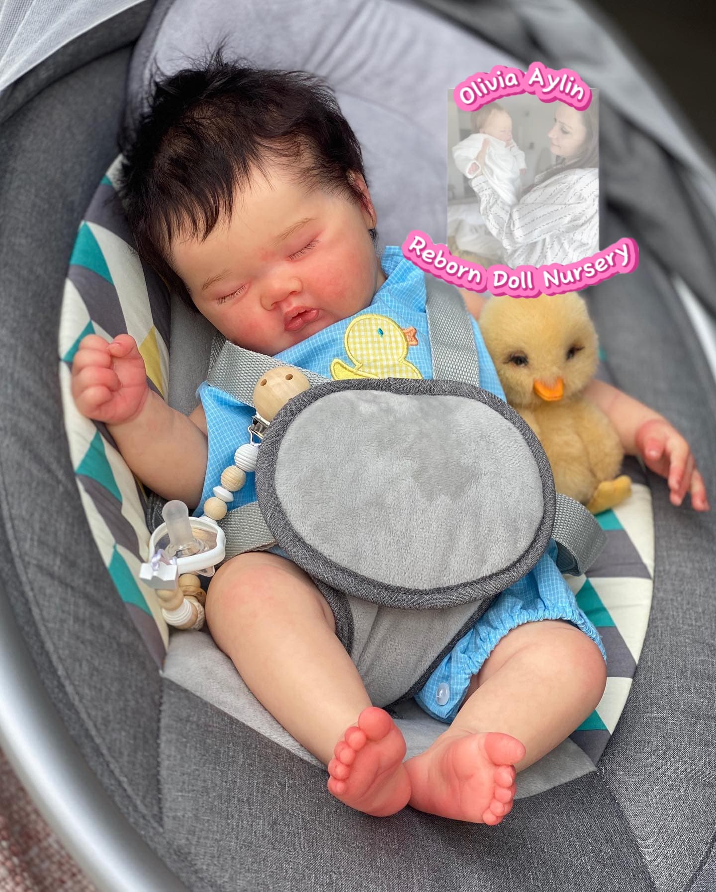 Ashia – Full Body Silicone Reborn Baby Boy Doll - Photo 4