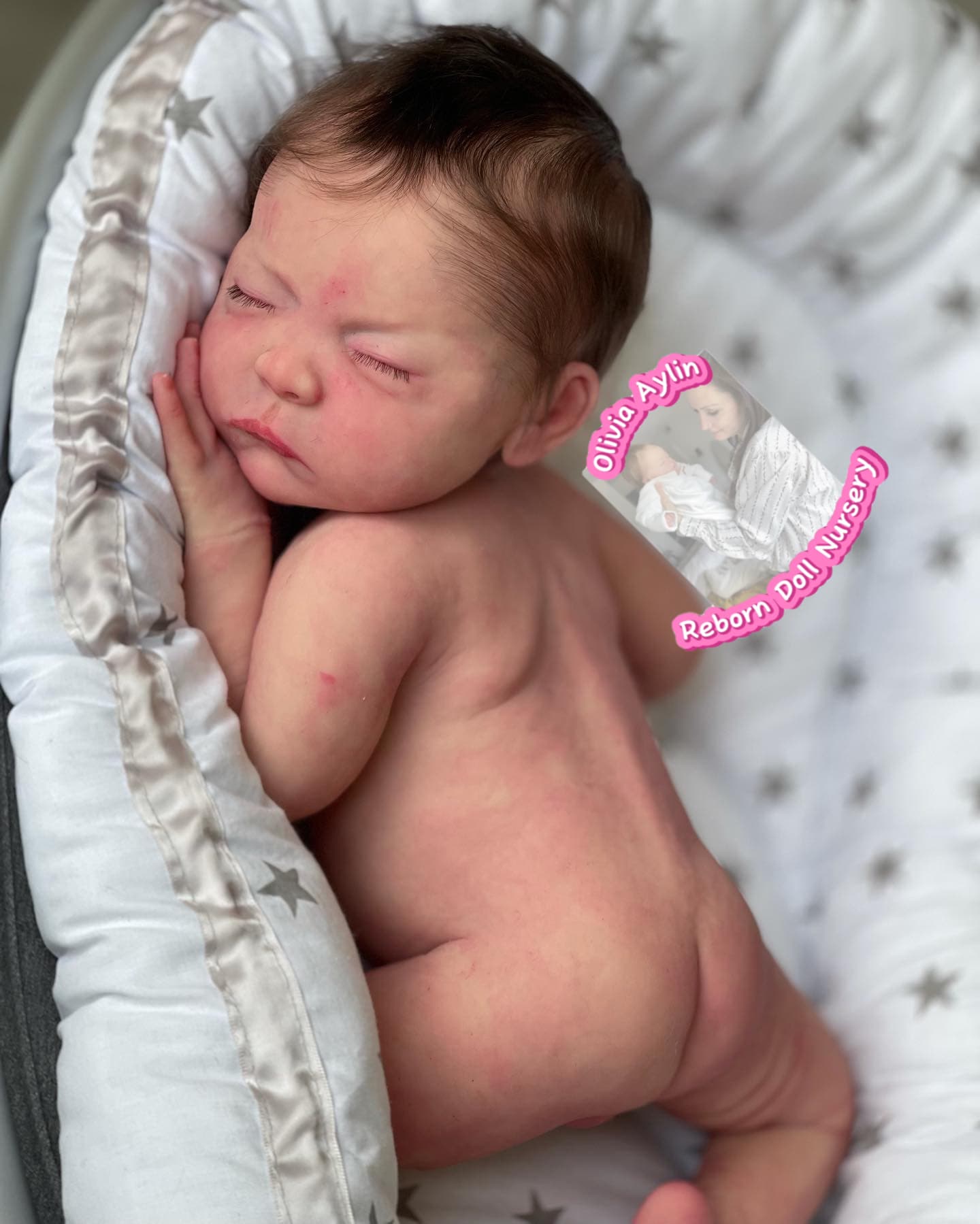 Indigo – Full Body Silicone Reborn Baby Girl Doll - Photo 2