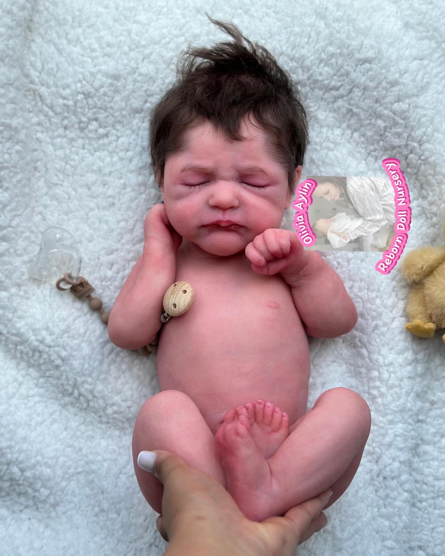 Carlotta – Full Body Silicone Reborn Baby Girl Doll - Photo 2