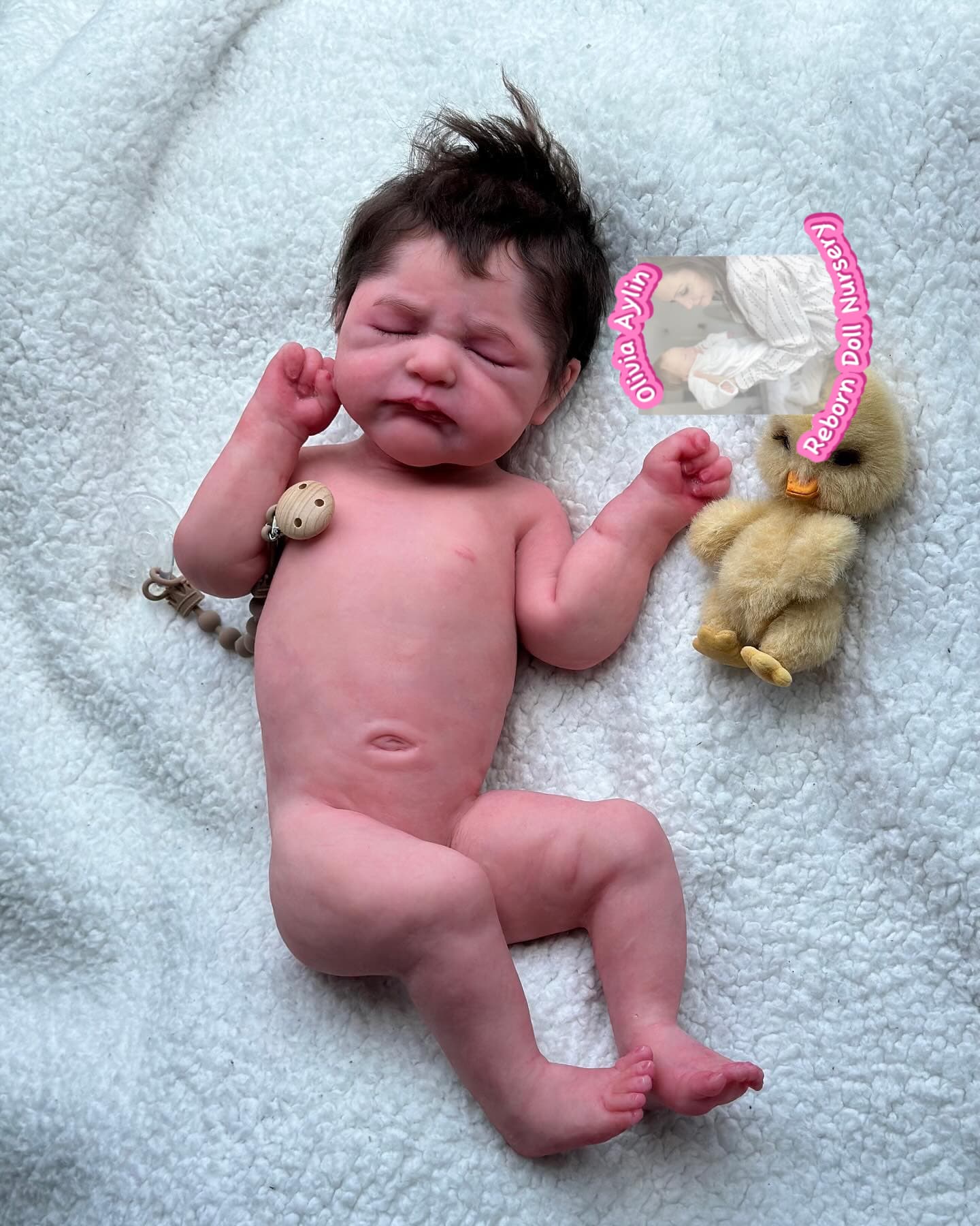 Carlotta – Full Body Silicone Reborn Baby Girl Doll - Photo 3