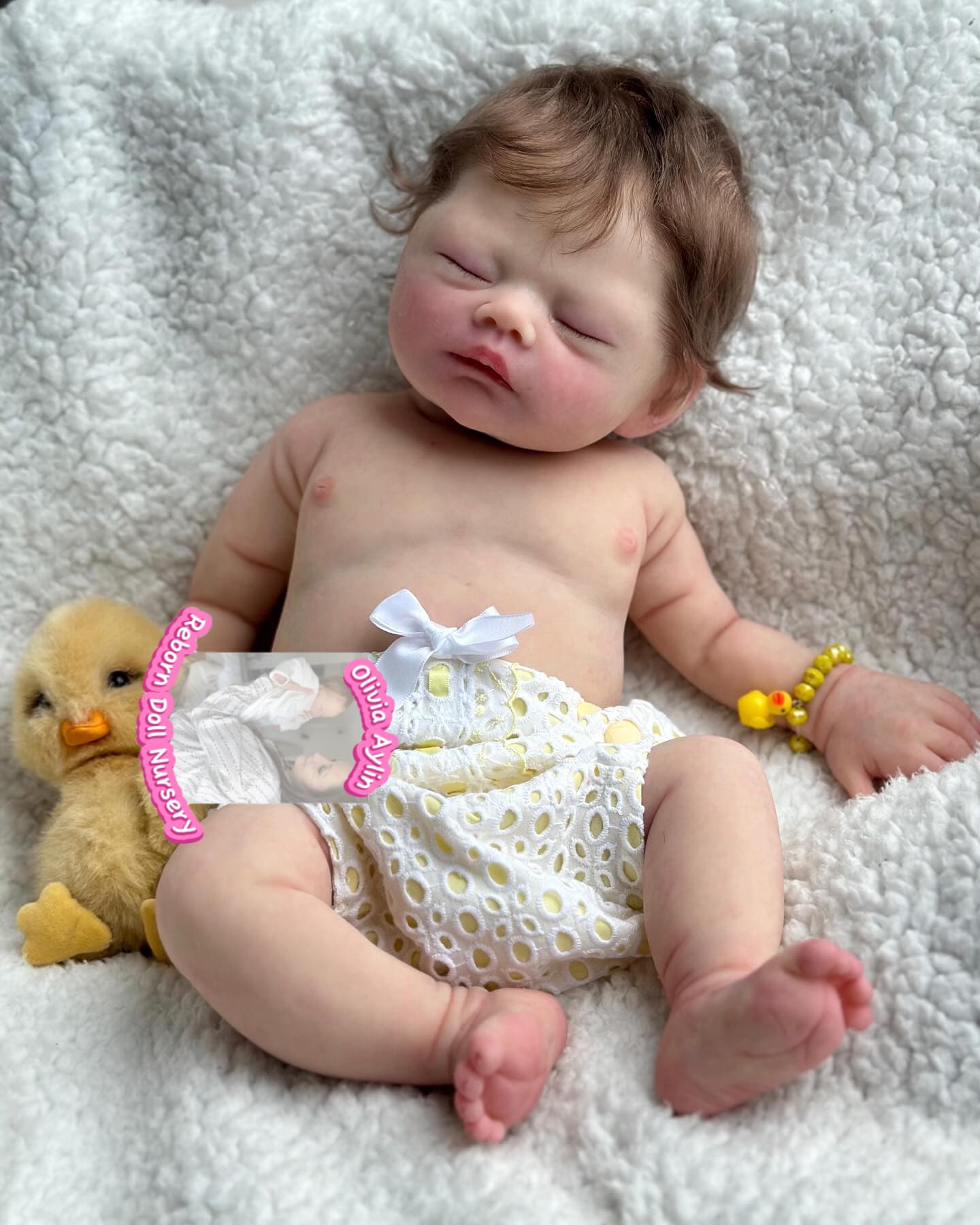 Nathan – Full Body Silicone Reborn Baby Girl Doll