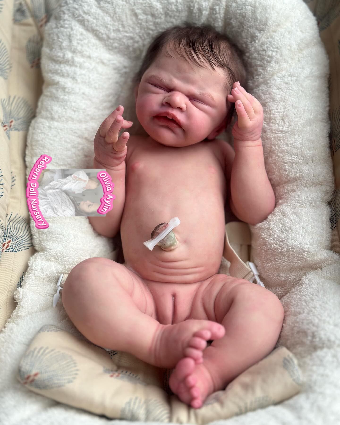 Stephy – Full Body Silicone Reborn Baby Girl Doll