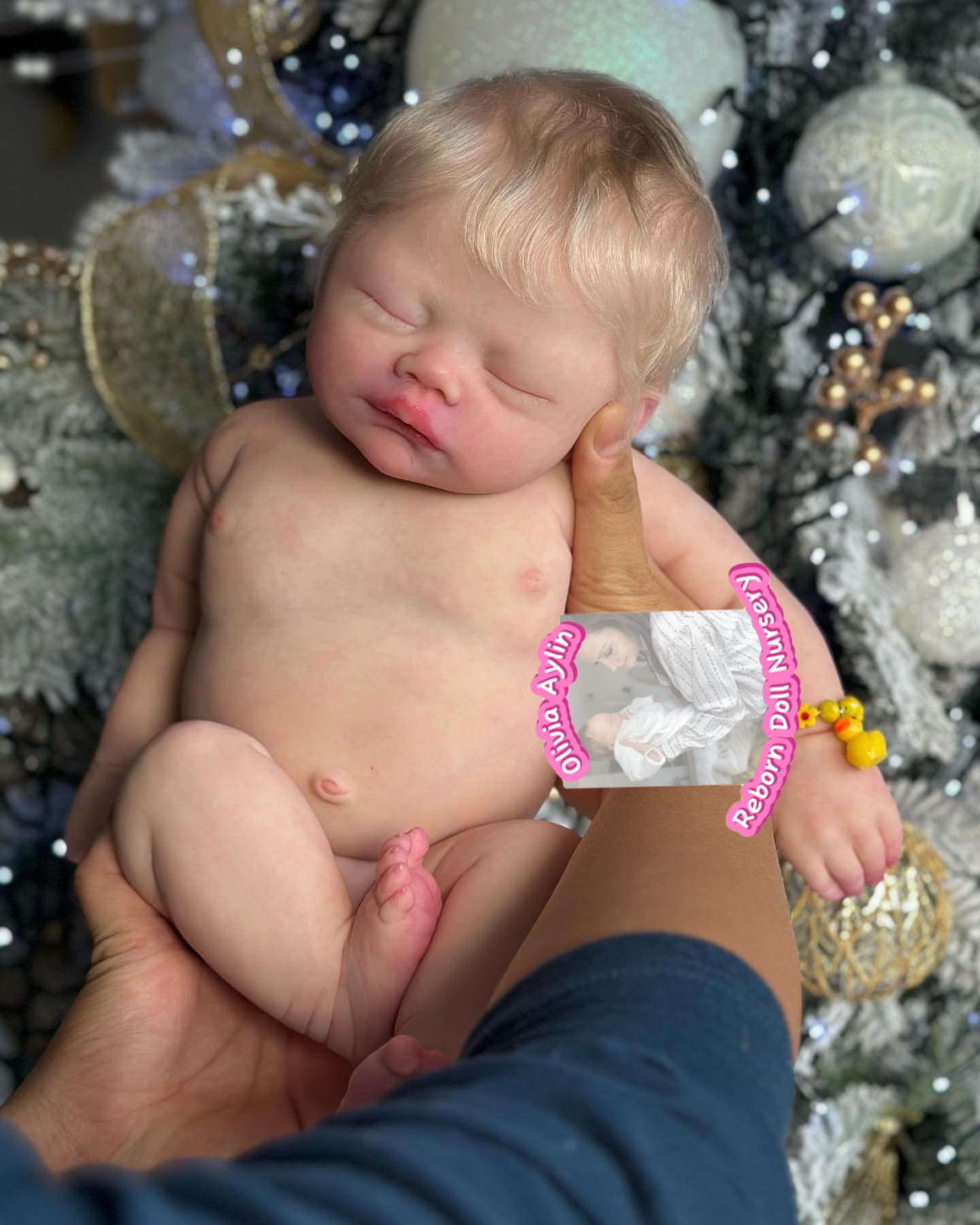 Nathalie – Full Body Silicone Reborn Baby Boy Doll - Photo 2