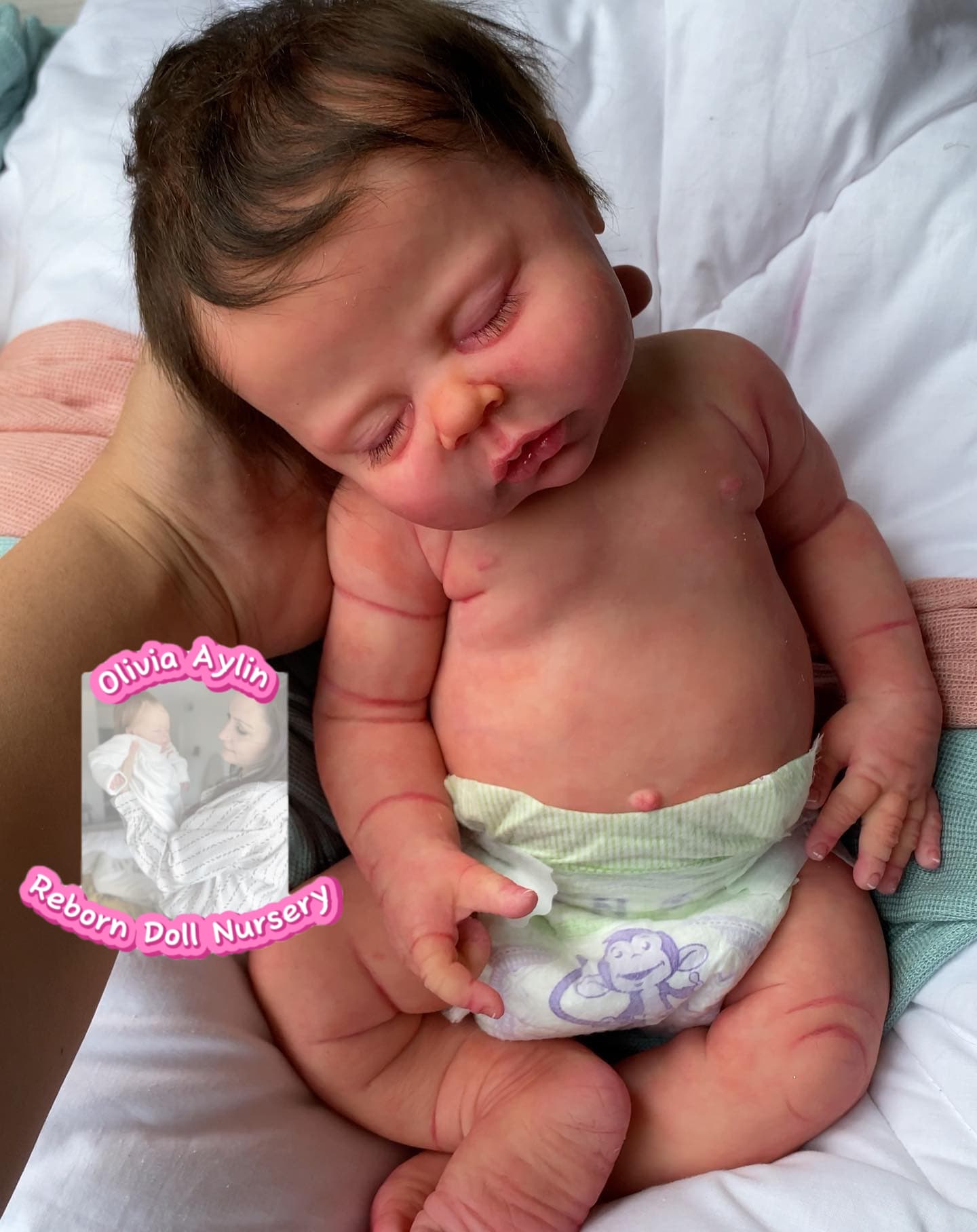 Jenny – Full Body Silicone Reborn Baby Girl Doll