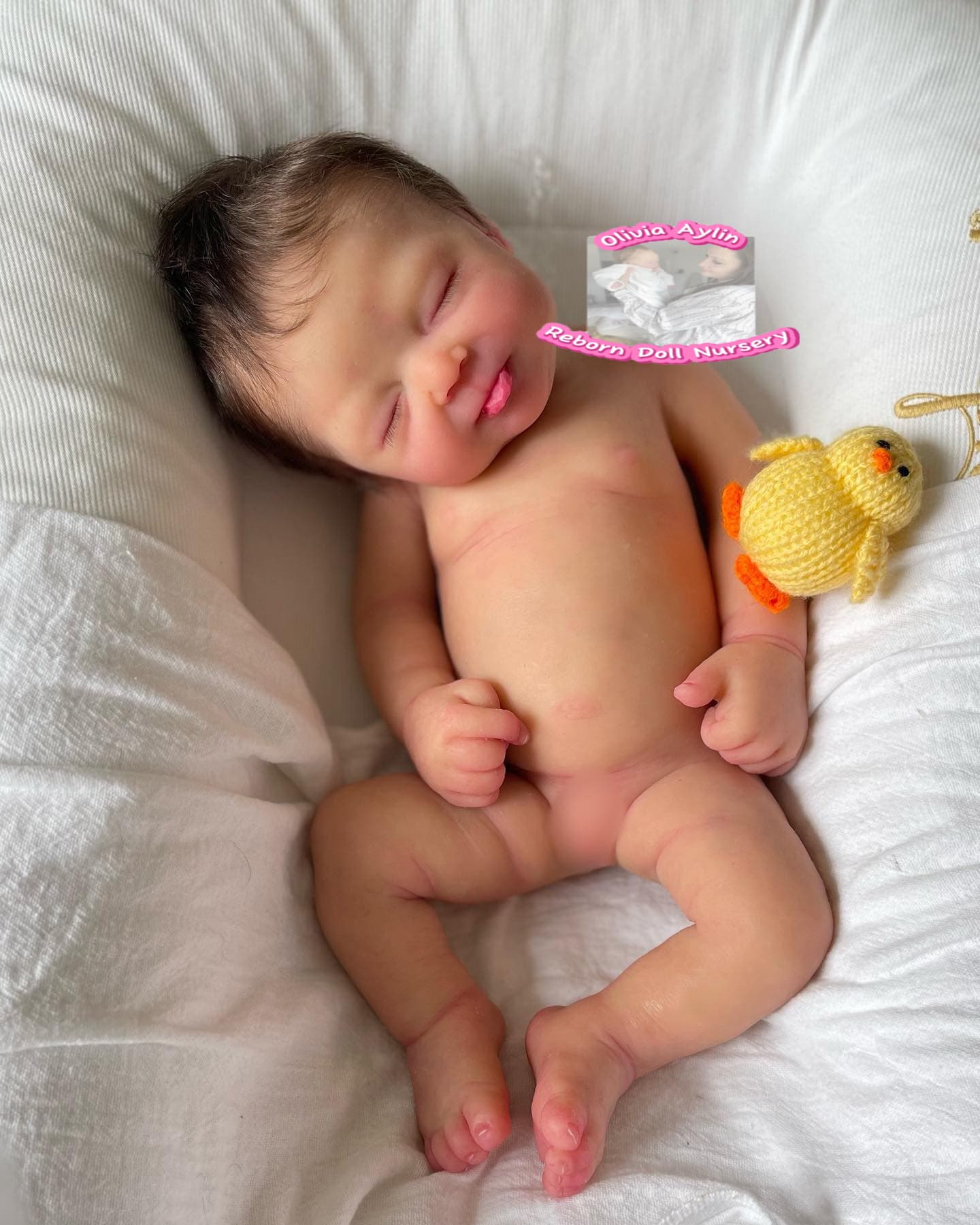 Naomi – Full Body Silicone Reborn Baby Girl Doll