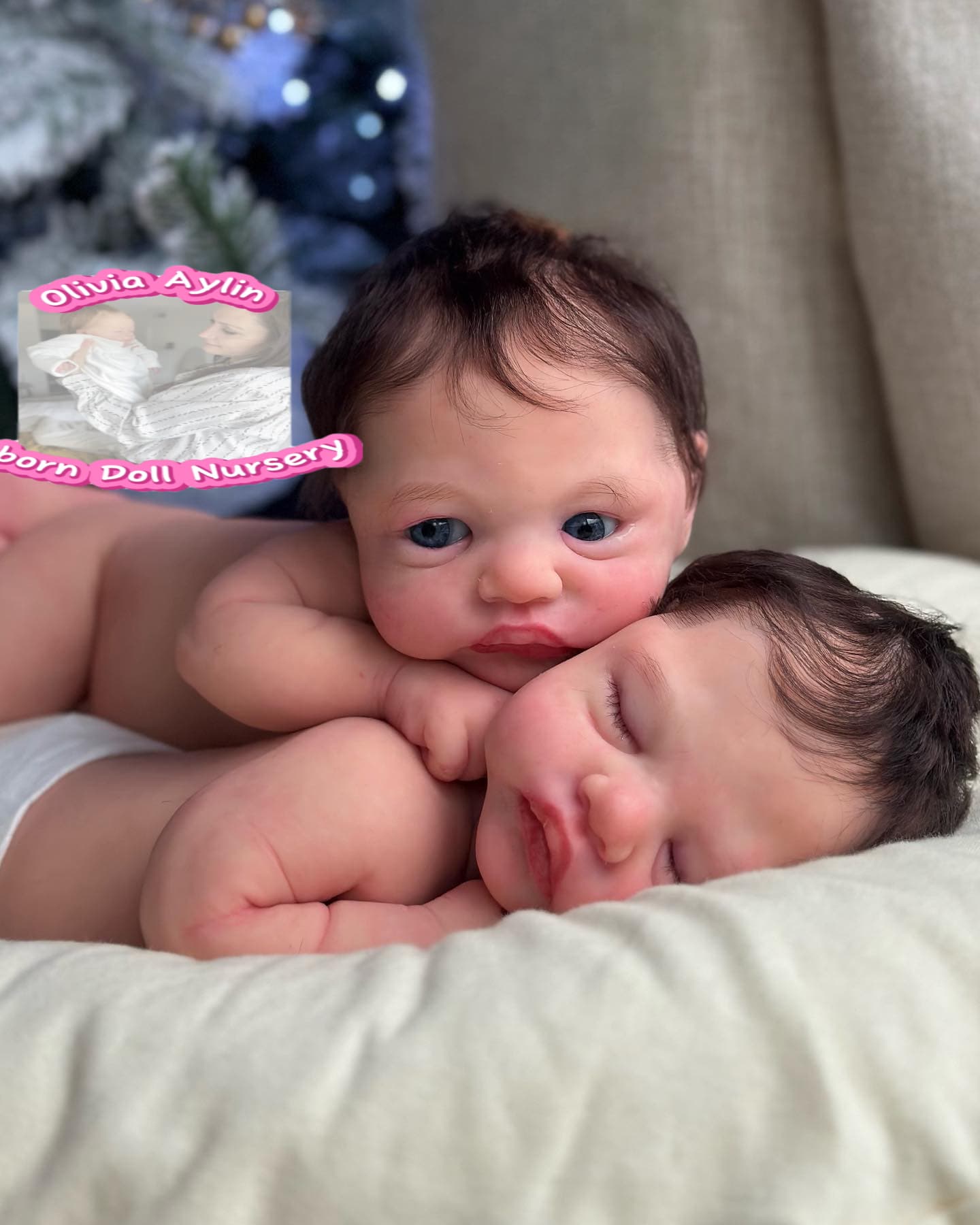 Mila & Miles – Full Body Silicone Reborn Twin Dolls - Photo 4