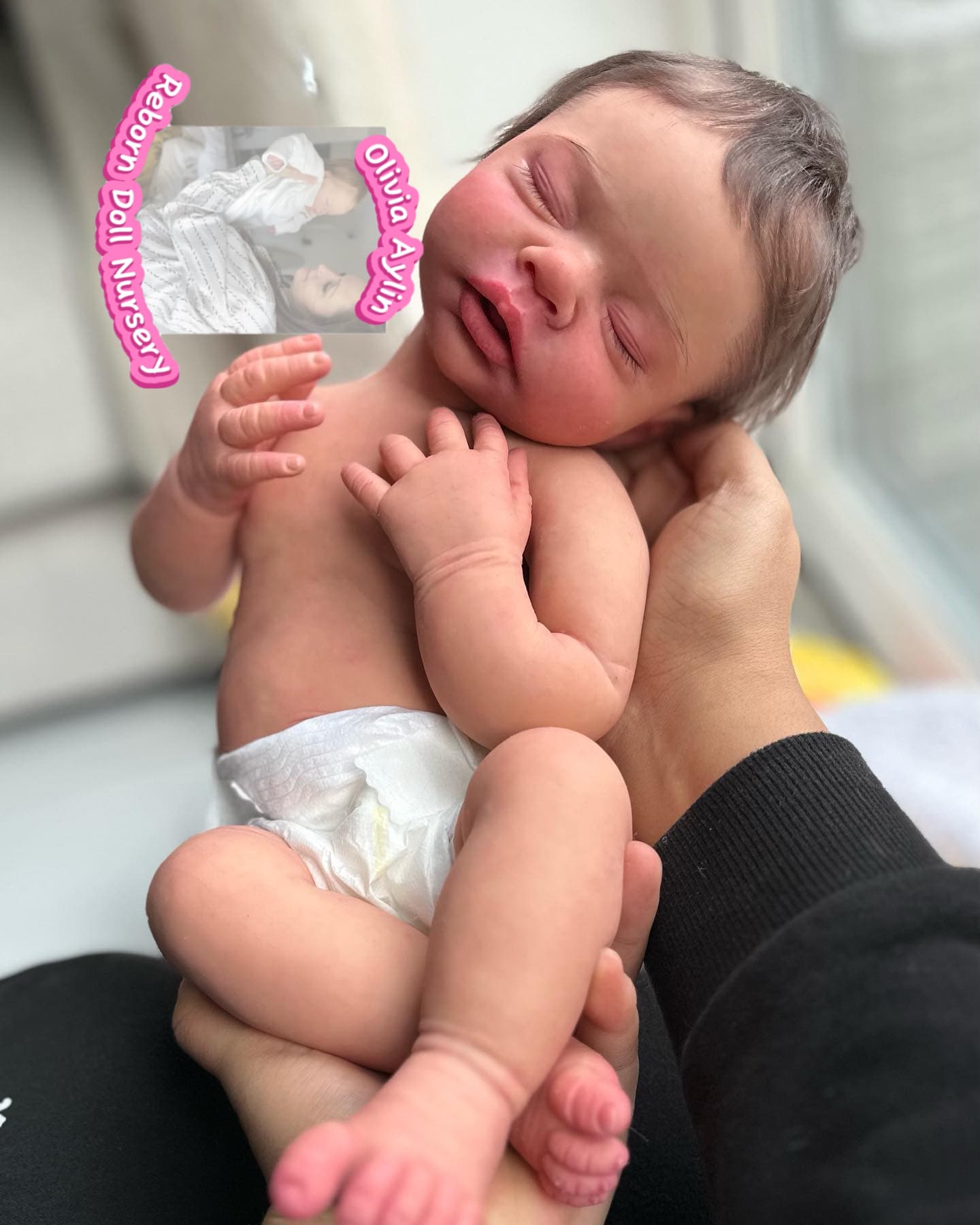 Olivia – Full Body Silicone Reborn Baby Girl Doll