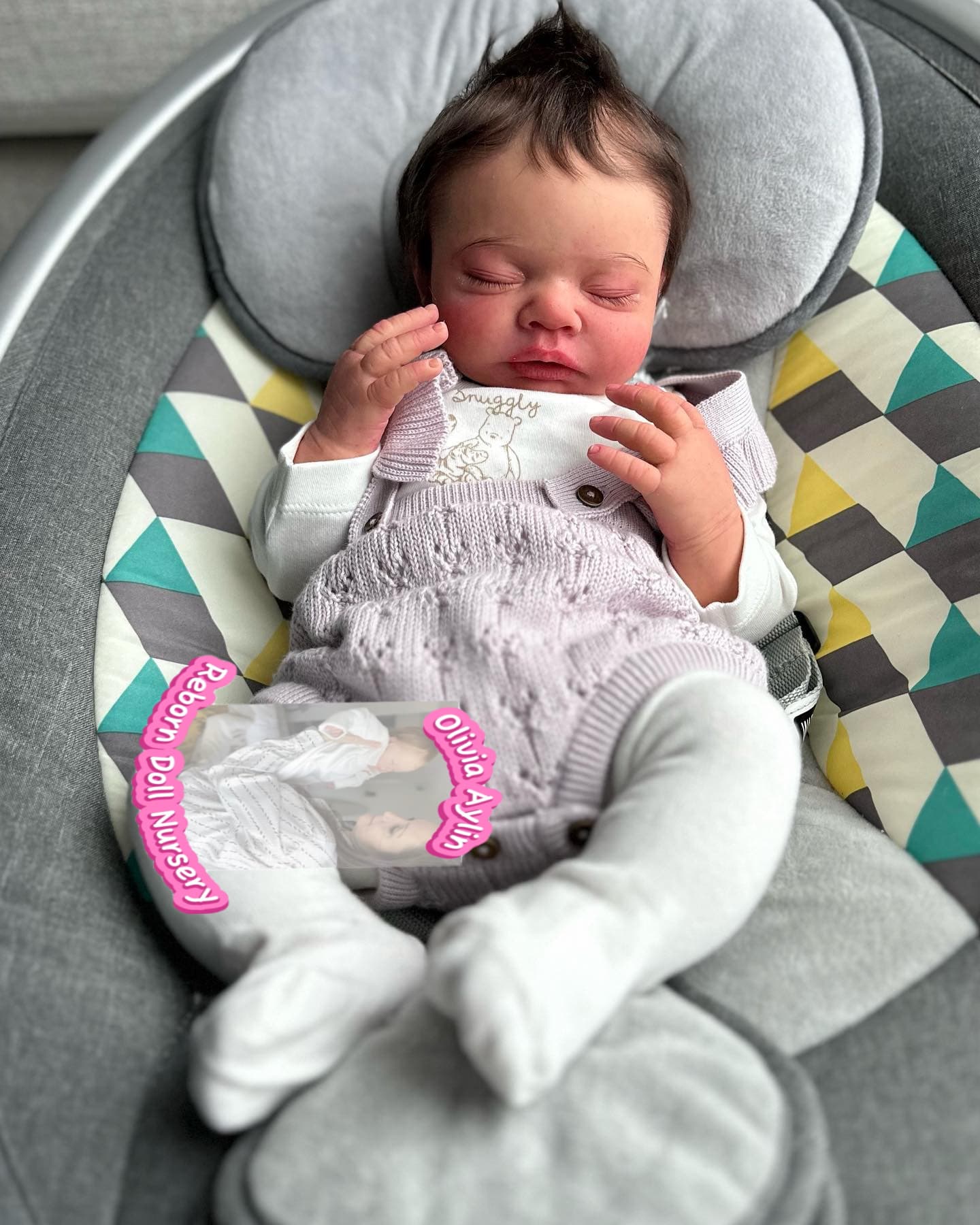 Olivia – Full Body Silicone Reborn Baby Girl Doll - Photo 4