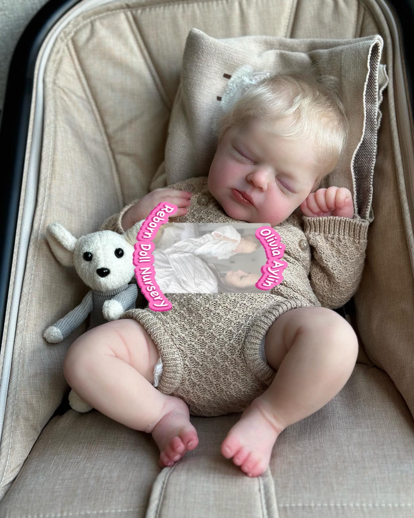 Bellamy – Full Body Silicone Reborn Baby Girl Doll - Photo 2