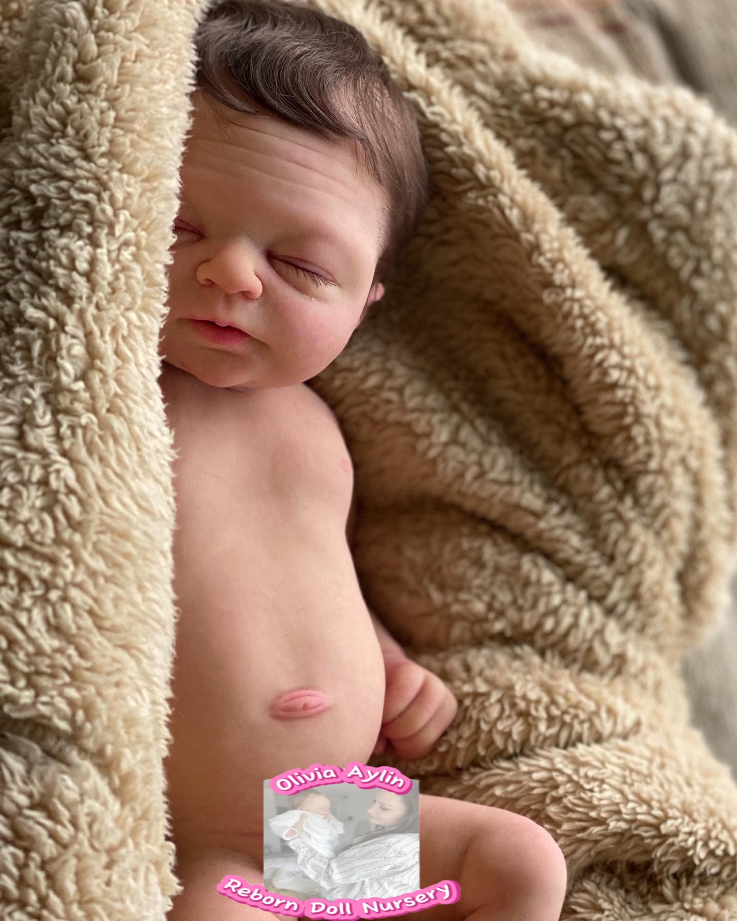 Amelia – Full Body Silicone Reborn Baby Girl Doll - Photo 3