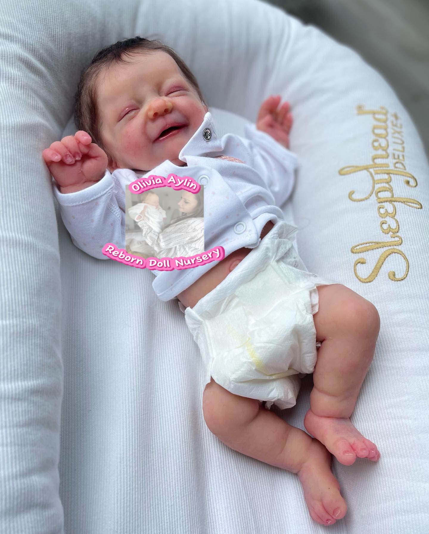 Cookies – Full Body Silicone Reborn Baby Girl Doll - Photo 4
