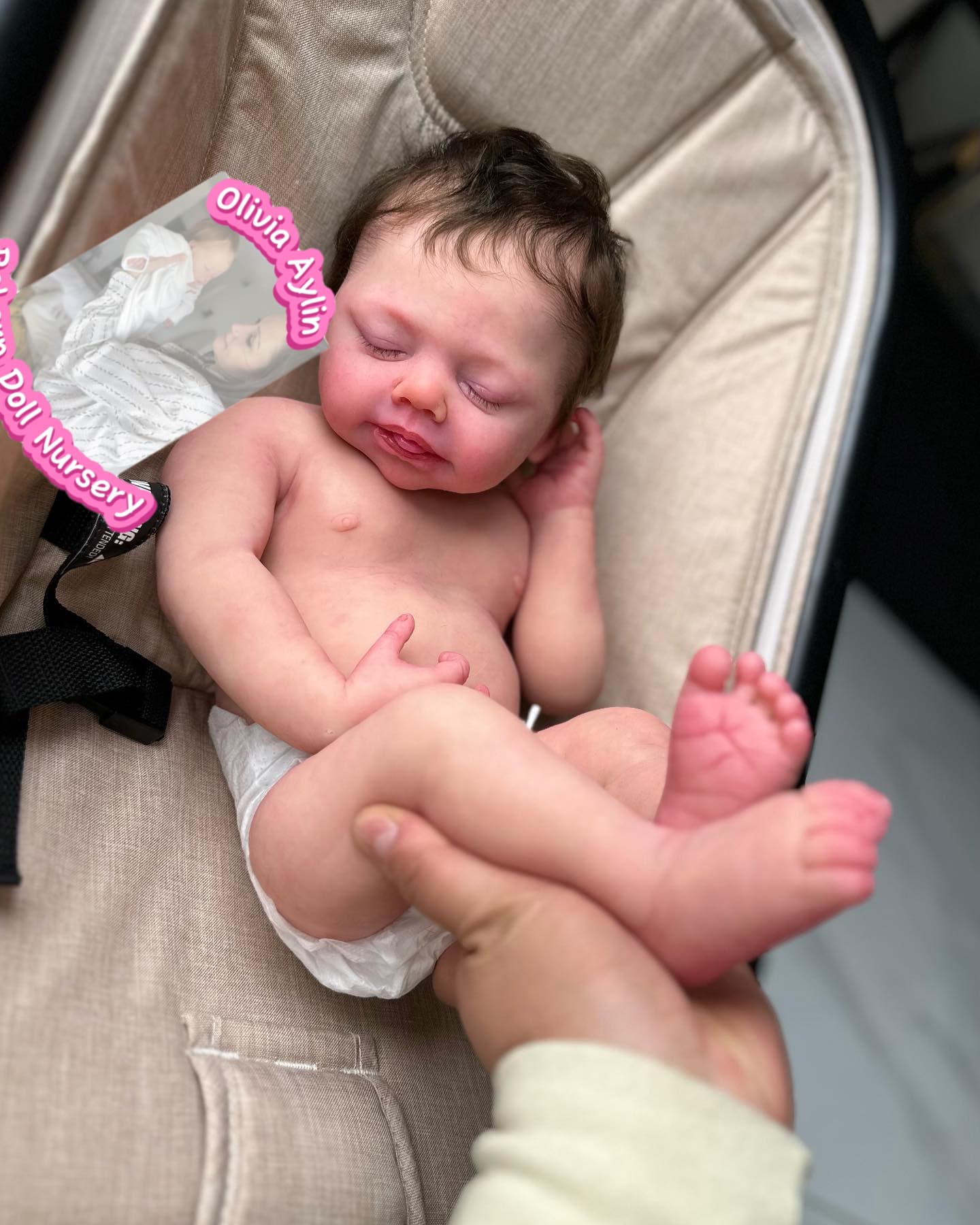 Opal – Full Body Silicone Reborn Baby Girl Doll - Photo 3