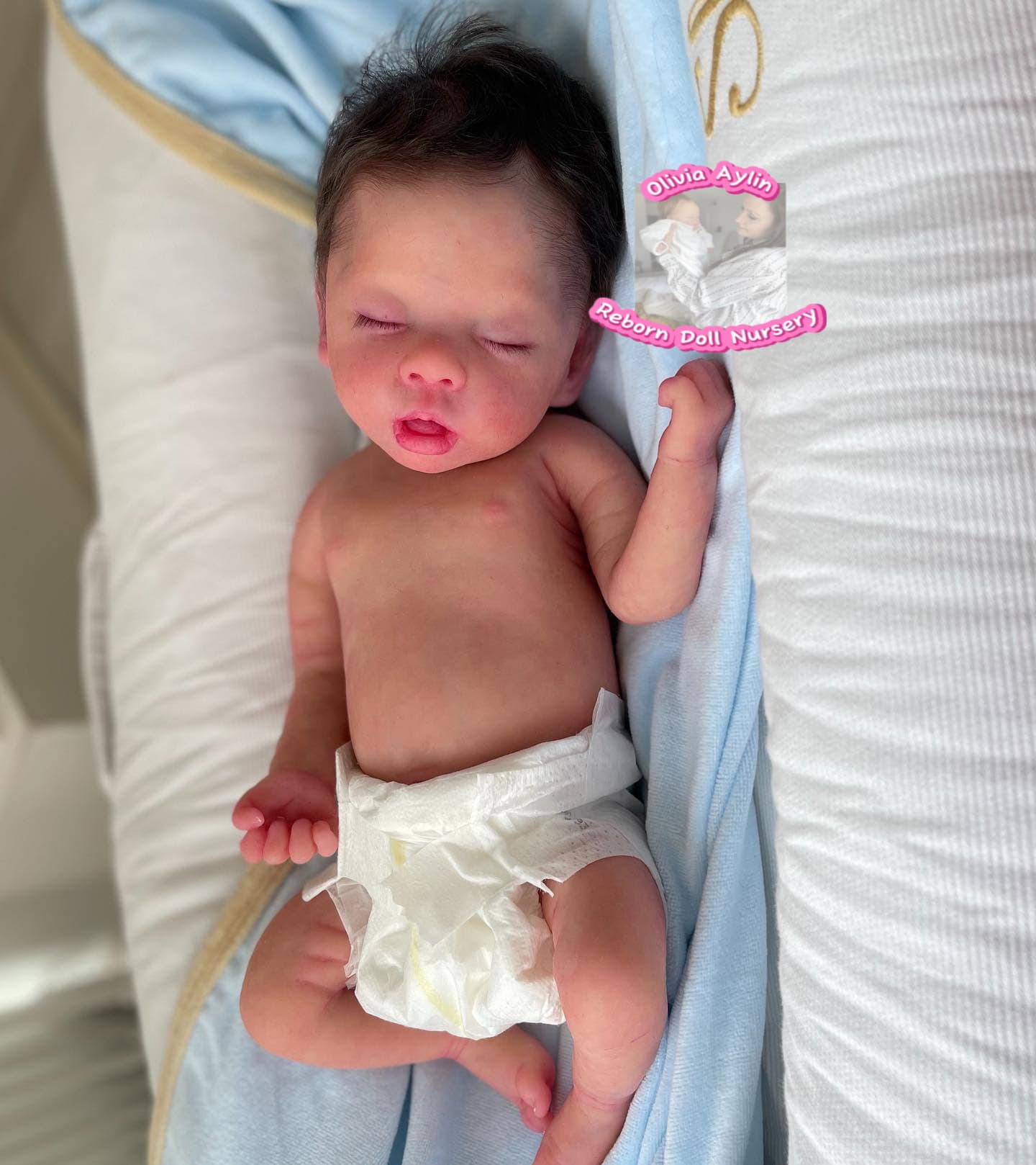 Lukas – Full Body Silicone Reborn Baby Boy Doll - Photo 3