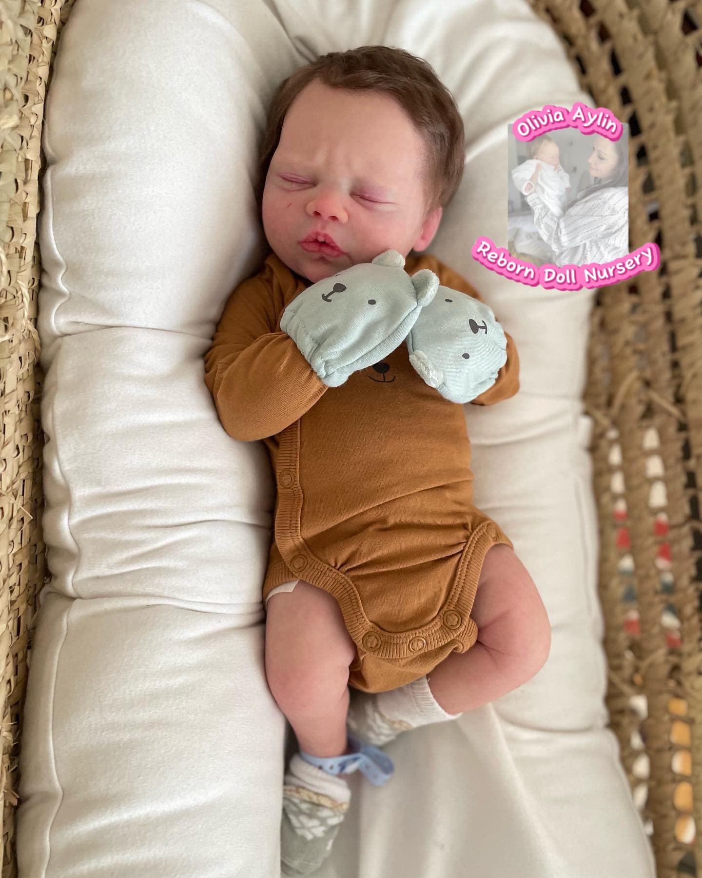 Damian – Full Body Silicone Reborn Baby Boy Doll