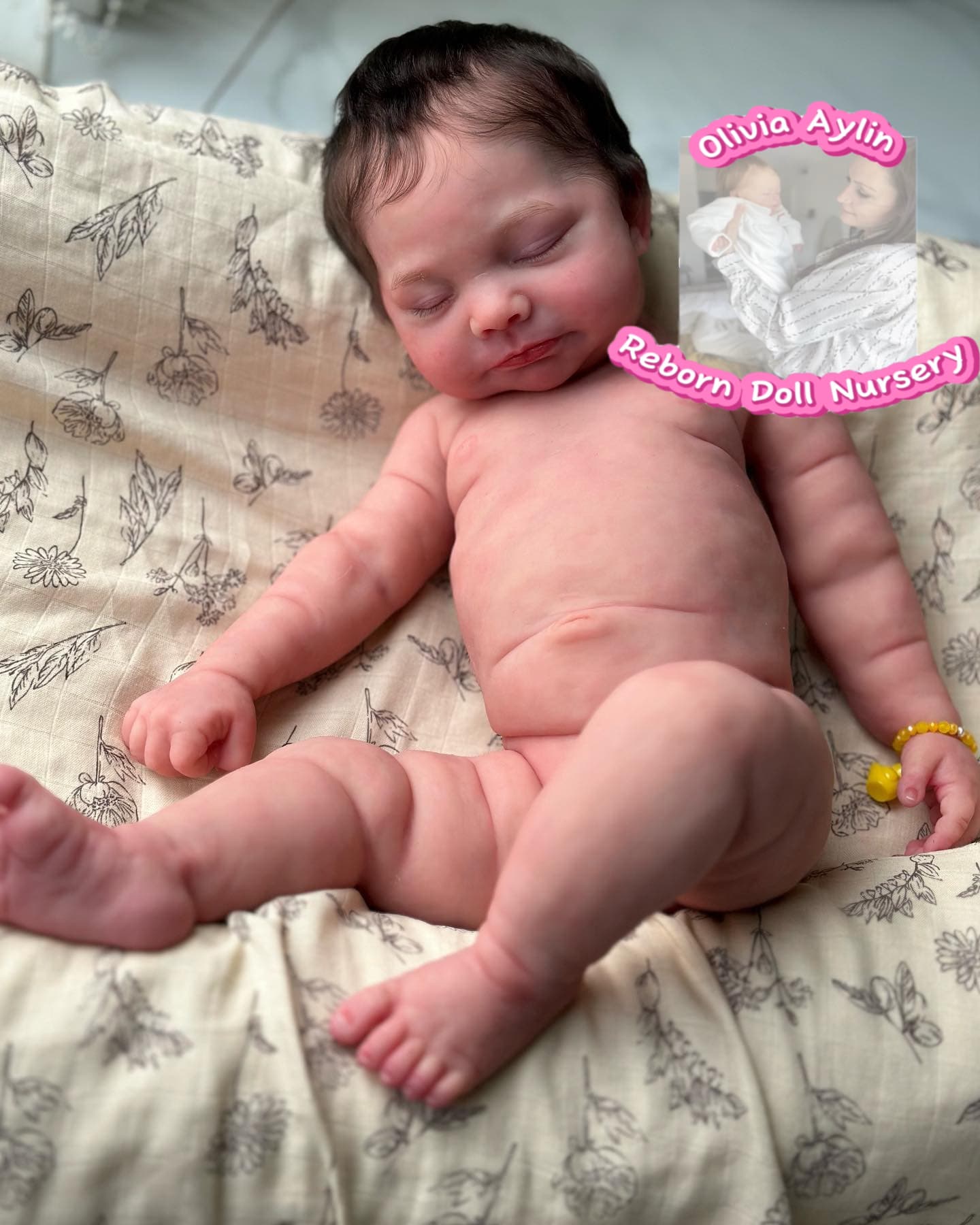 Emily – Full Body Silicone Reborn Baby Girl Doll - Photo 2