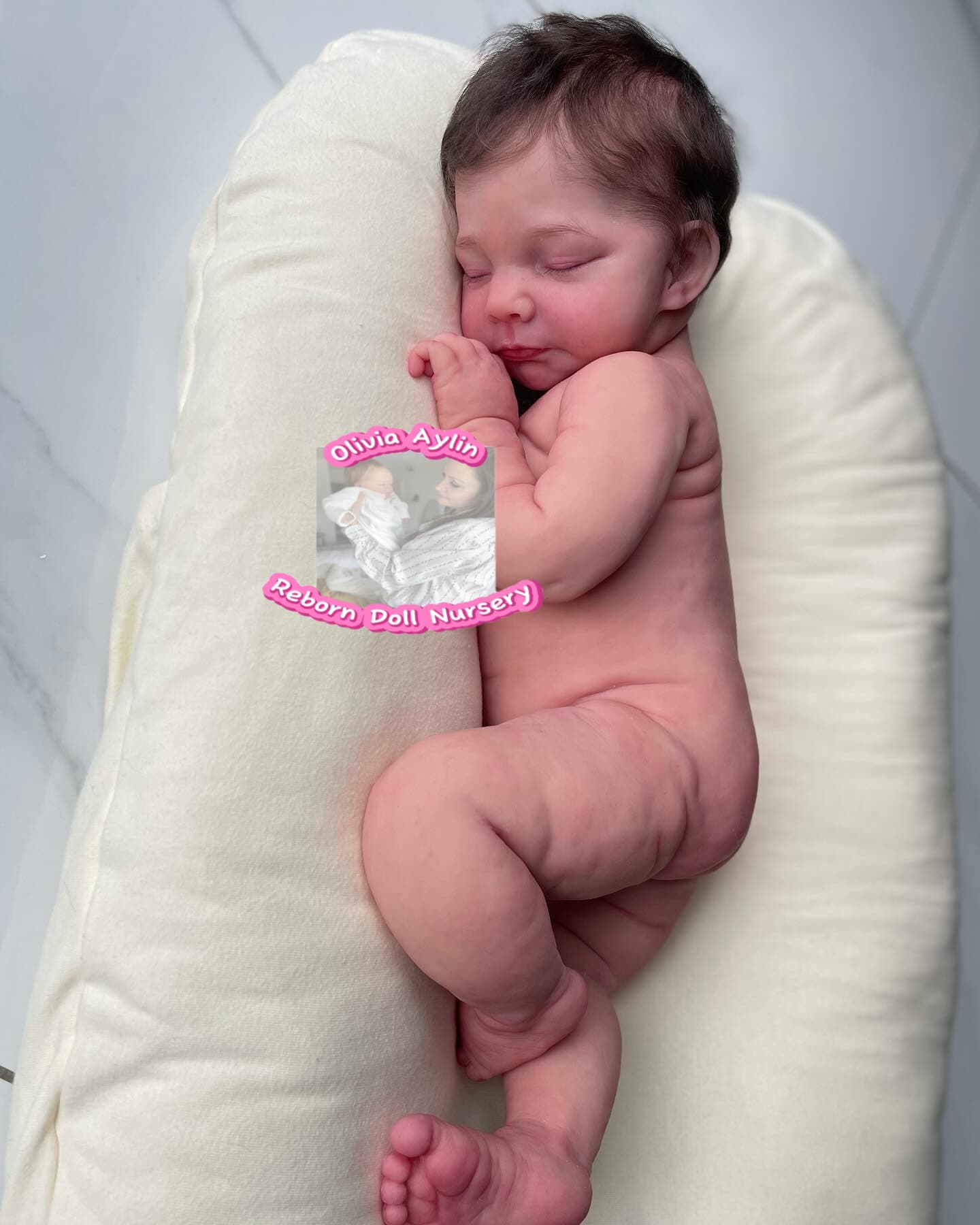 Emily – Full Body Silicone Reborn Baby Girl Doll - Photo 3