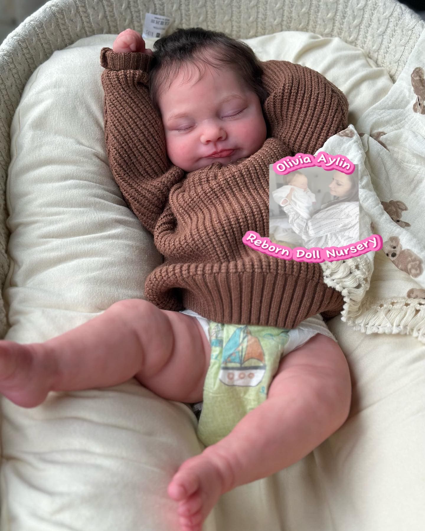 Emily – Full Body Silicone Reborn Baby Girl Doll - Photo 4