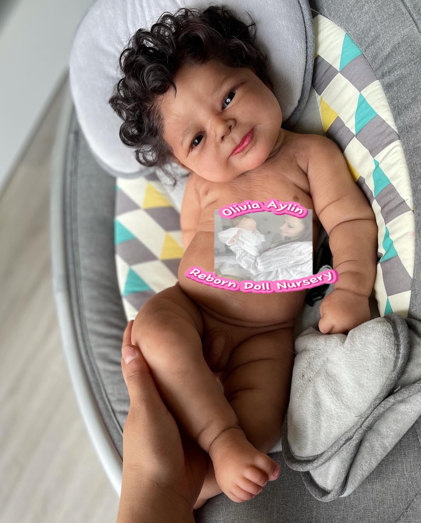 Emmanuel – Full Body Silicone Reborn Baby Boy Doll
