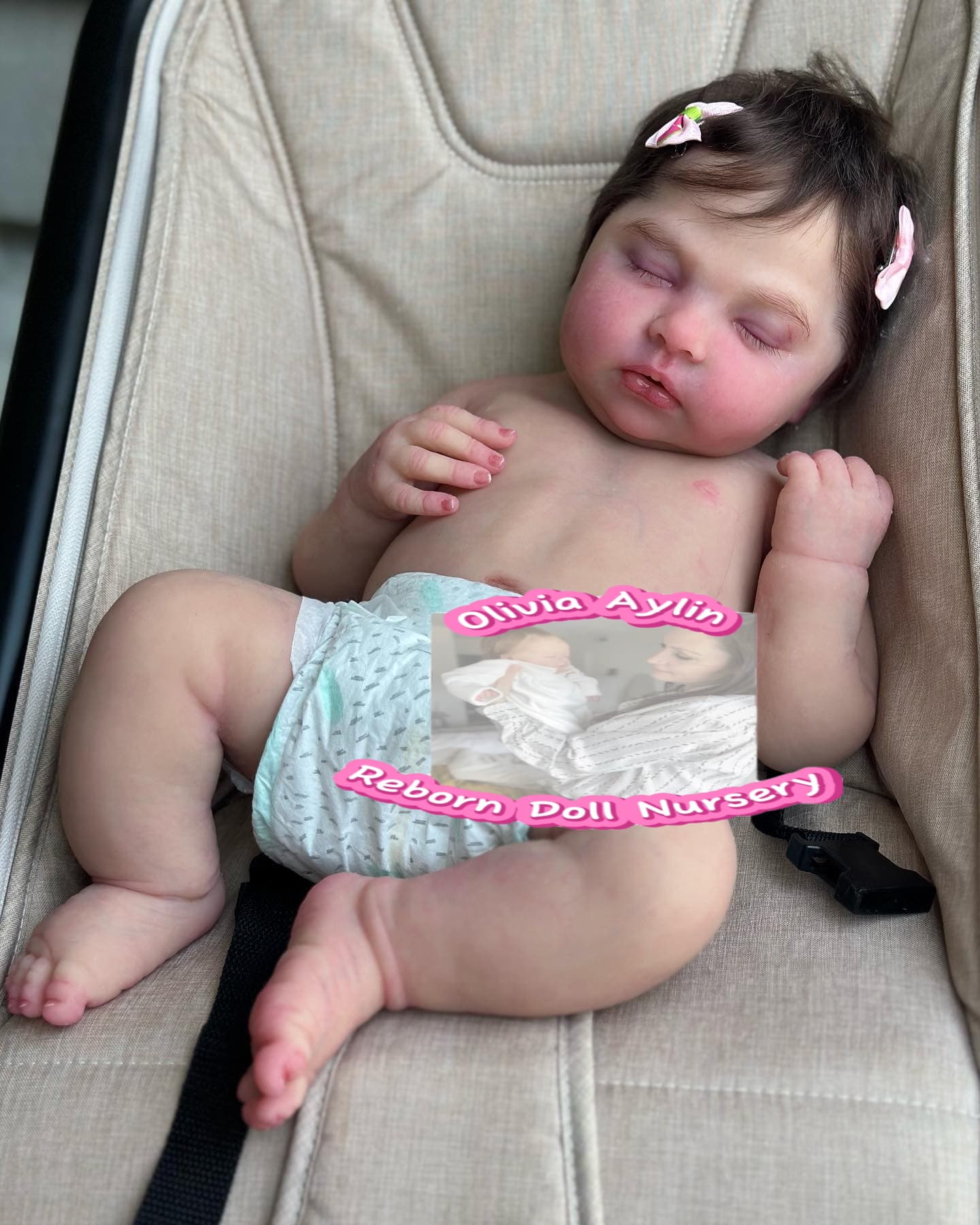 Leia – Full Body Silicone Reborn Baby Girl Doll - Photo 2