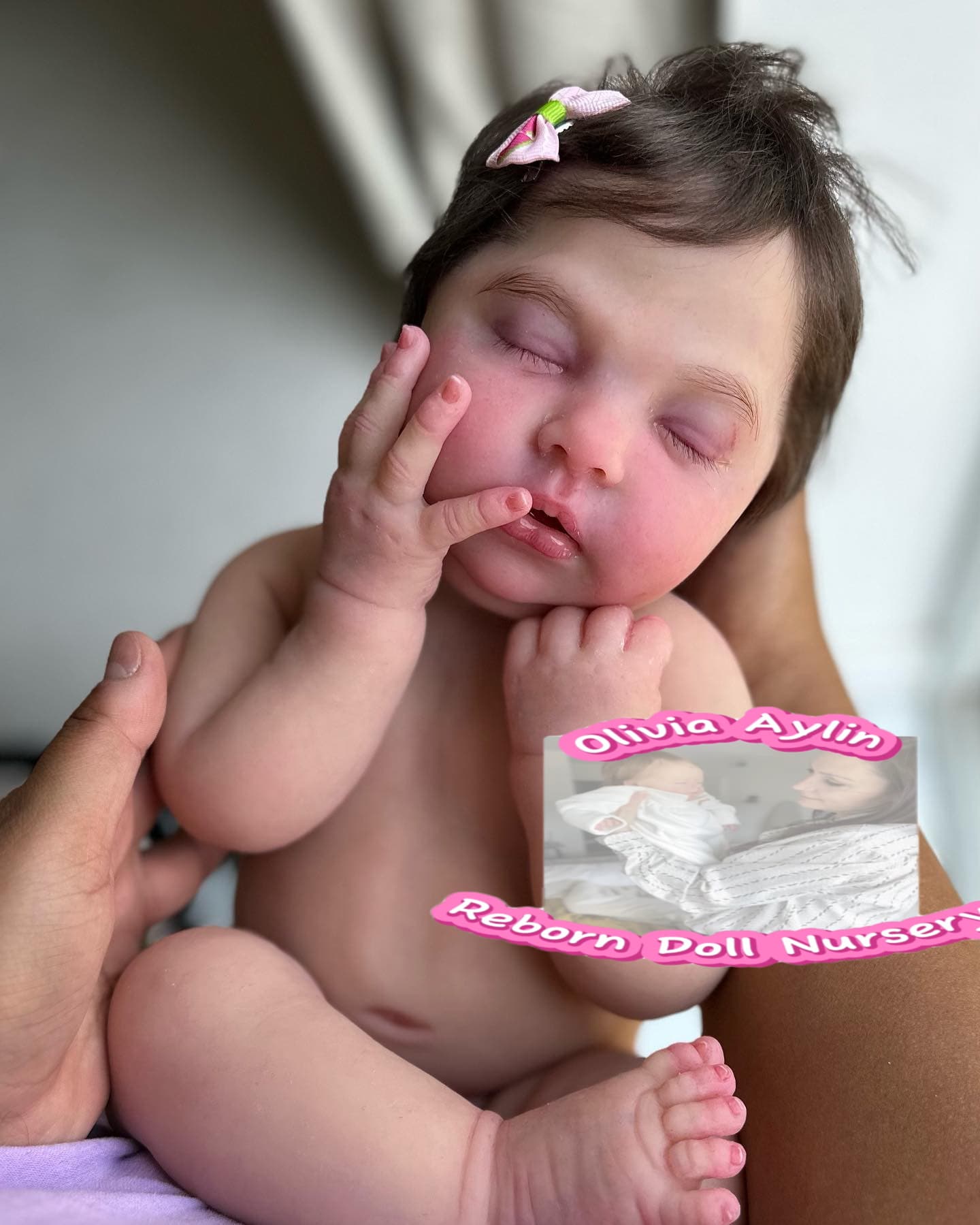 Leia – Full Body Silicone Reborn Baby Girl Doll - Photo 4