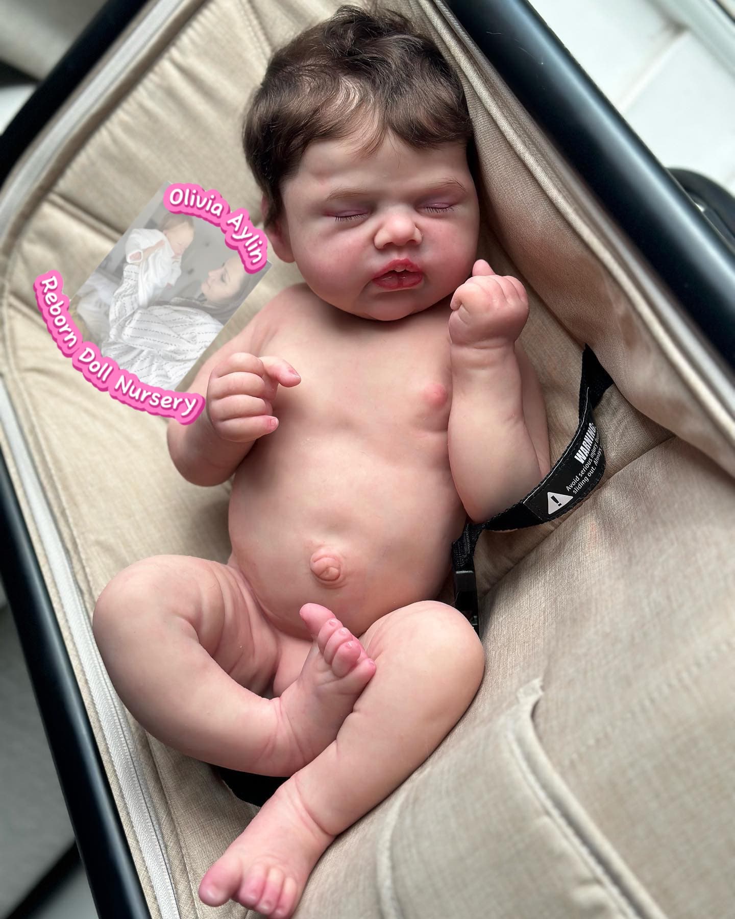 Jolie – Full Body Silicone Reborn Baby Boy Doll