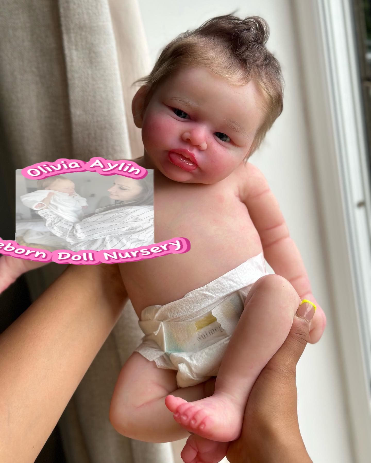 Esther – Full Body Silicone Reborn Baby Girl Doll - Photo 4