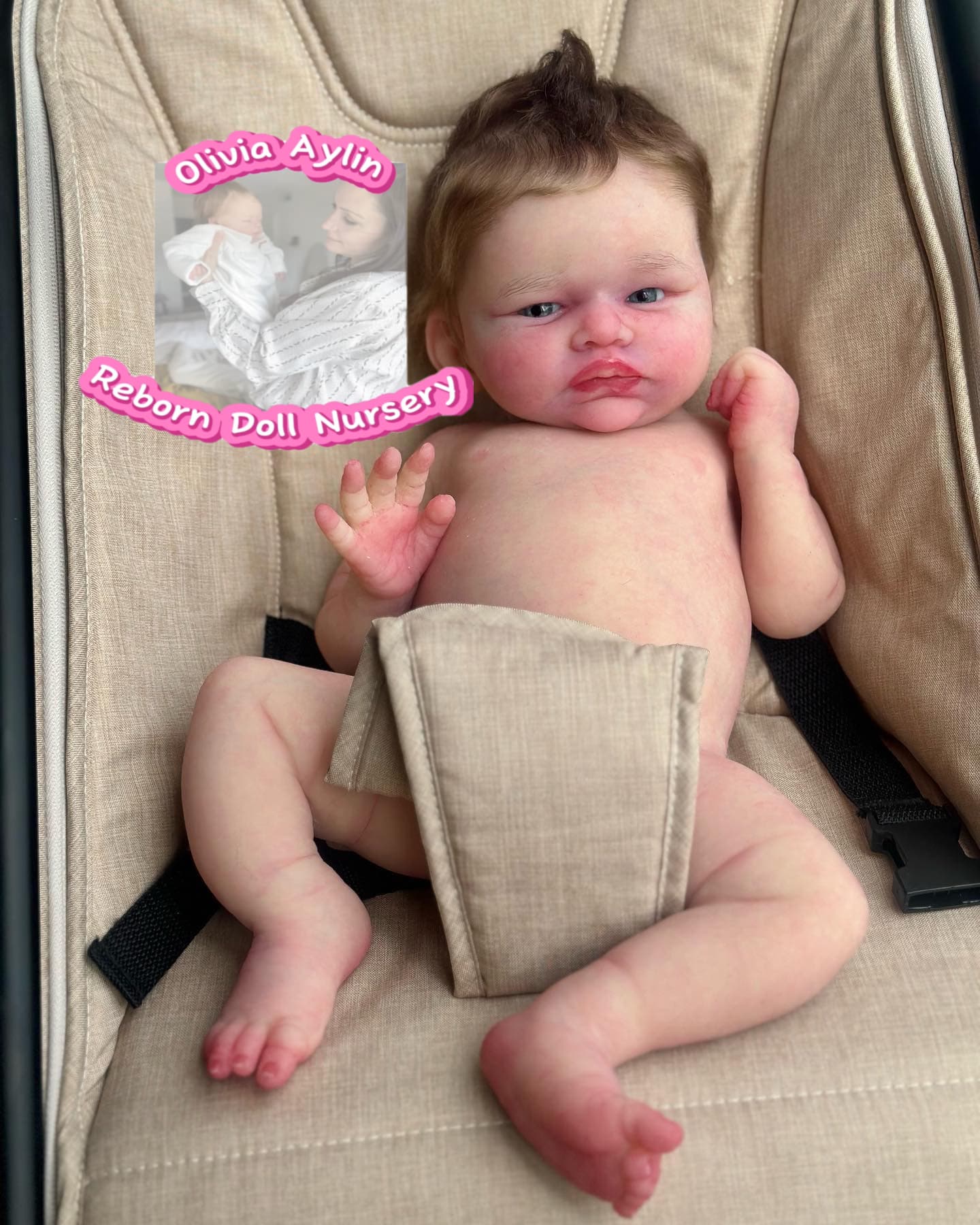 Esther – Full Body Silicone Reborn Baby Girl Doll