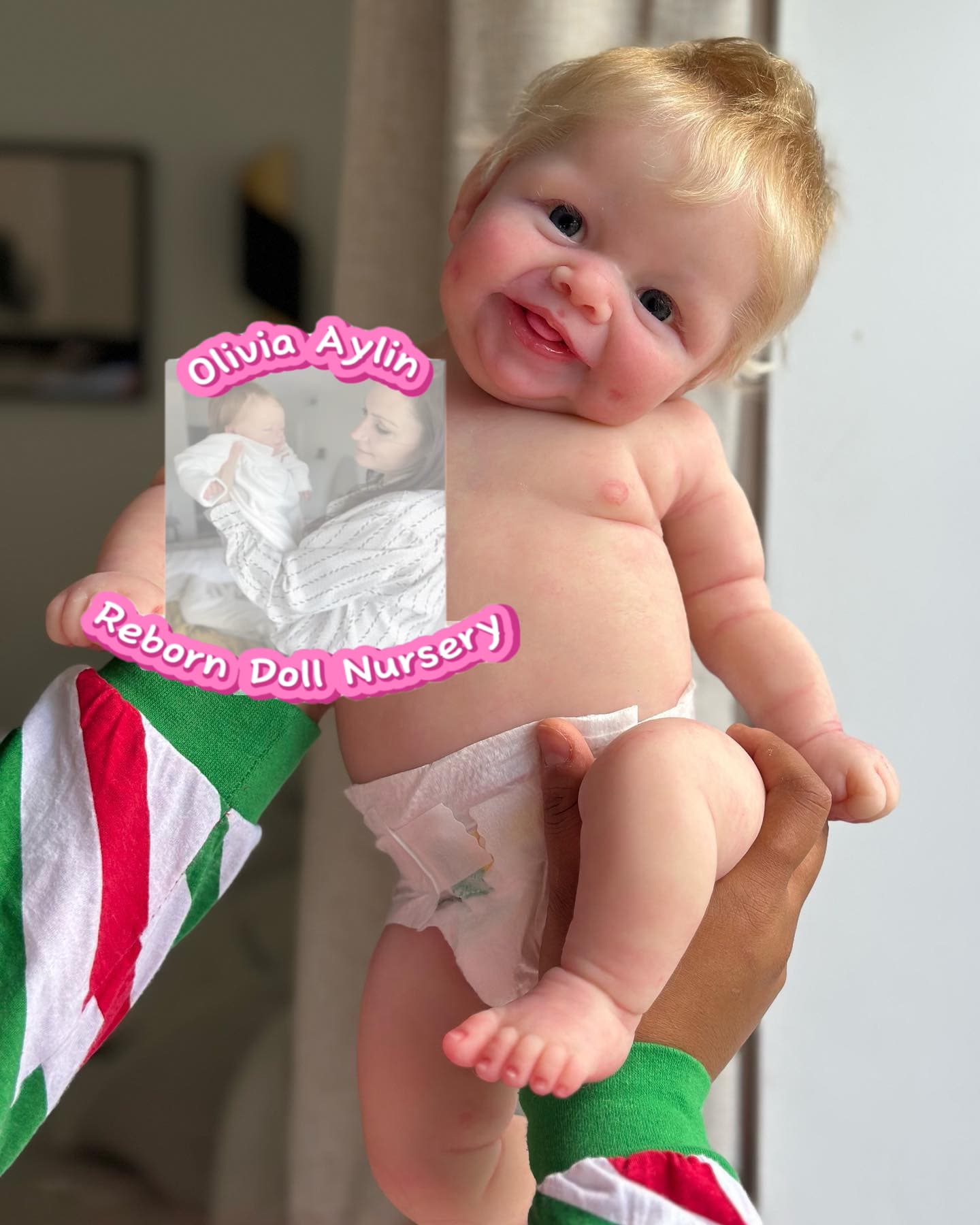Alice – Full Body Silicone Reborn Baby Girl Doll - Photo 4