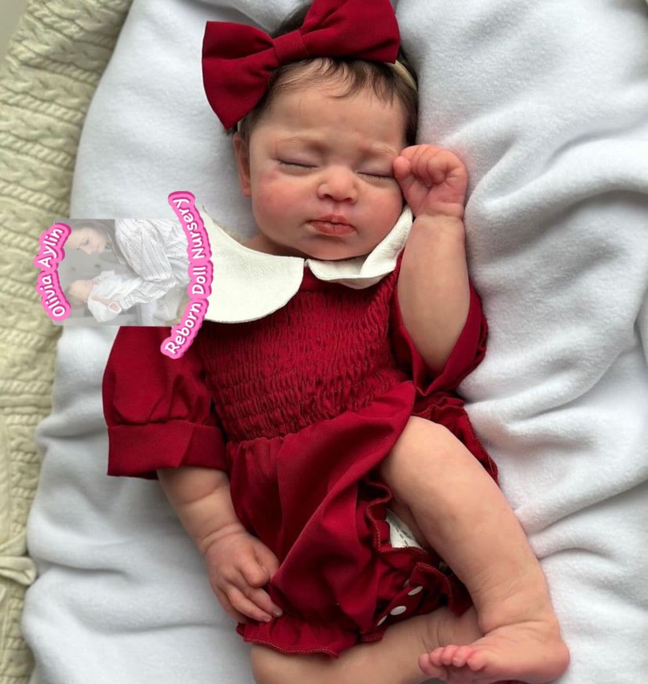 Chanel – Full Body Silicone Reborn Baby Girl Doll - Photo 3