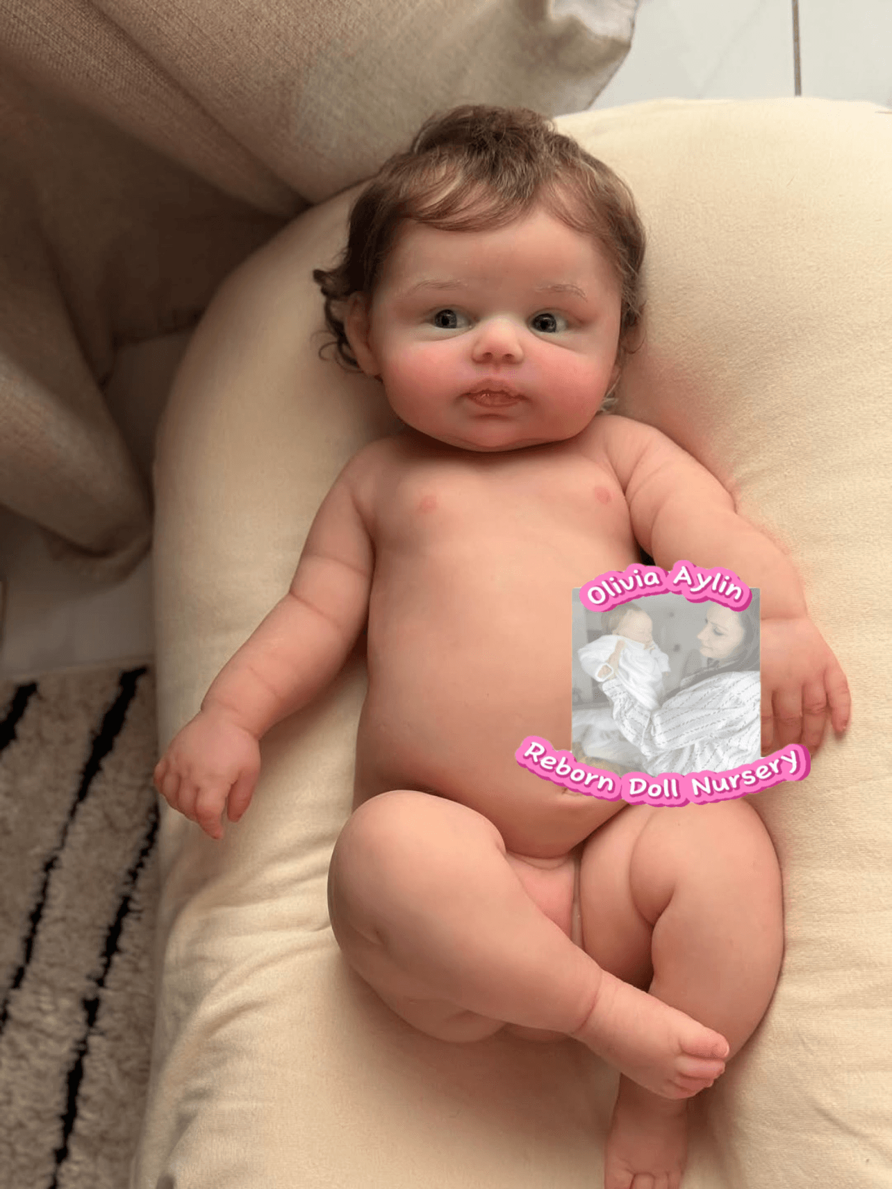 Layla – Full Body Silicone Reborn Baby Girl Doll - Photo 3