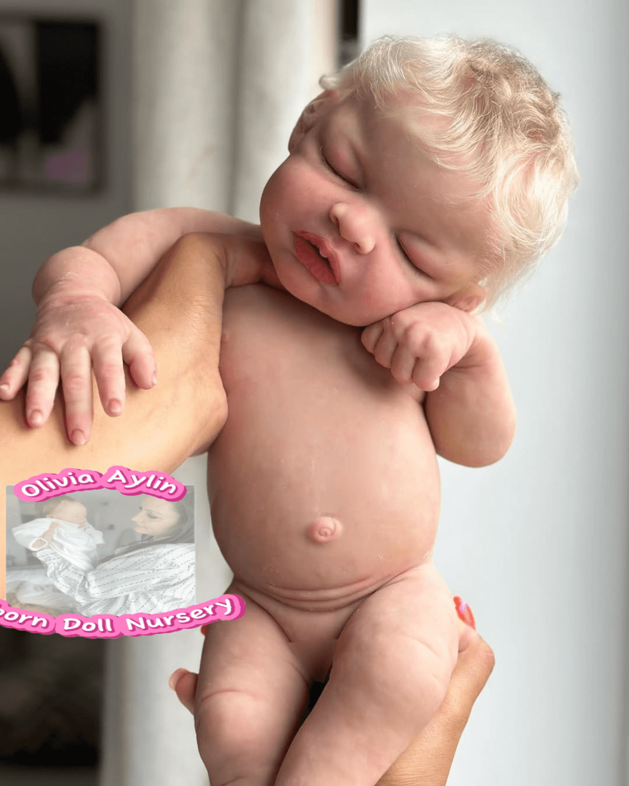Nova – Full Body Silicone Reborn Baby Girl Doll