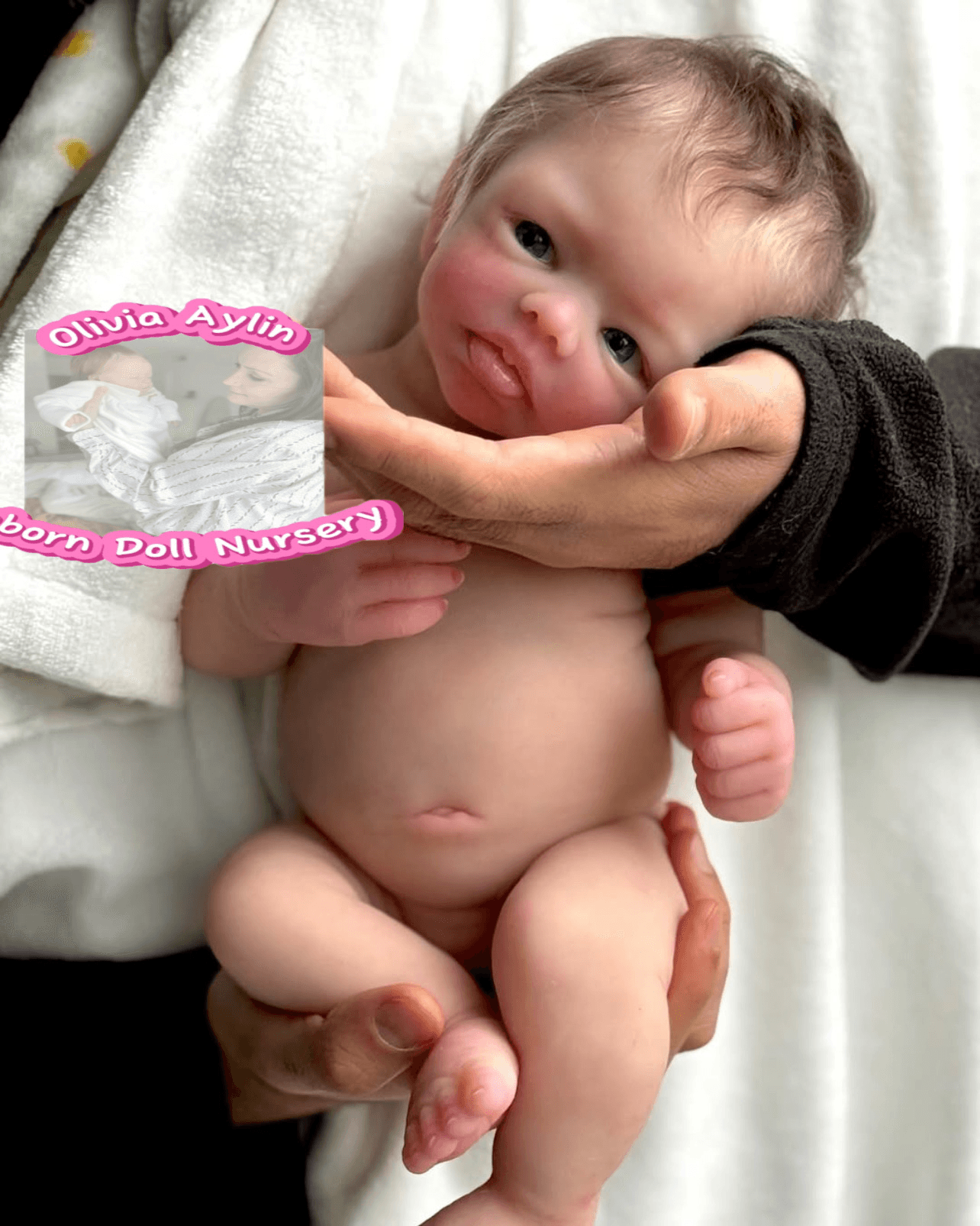 Pennie – Full Body Silicone Reborn Baby Girl Doll - Photo 3