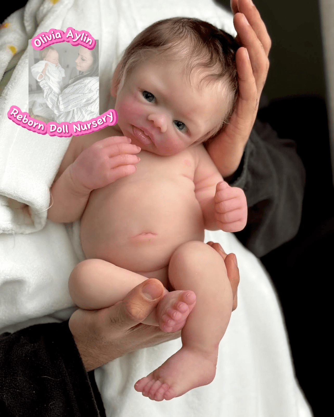 Pennie – Full Body Silicone Reborn Baby Girl Doll