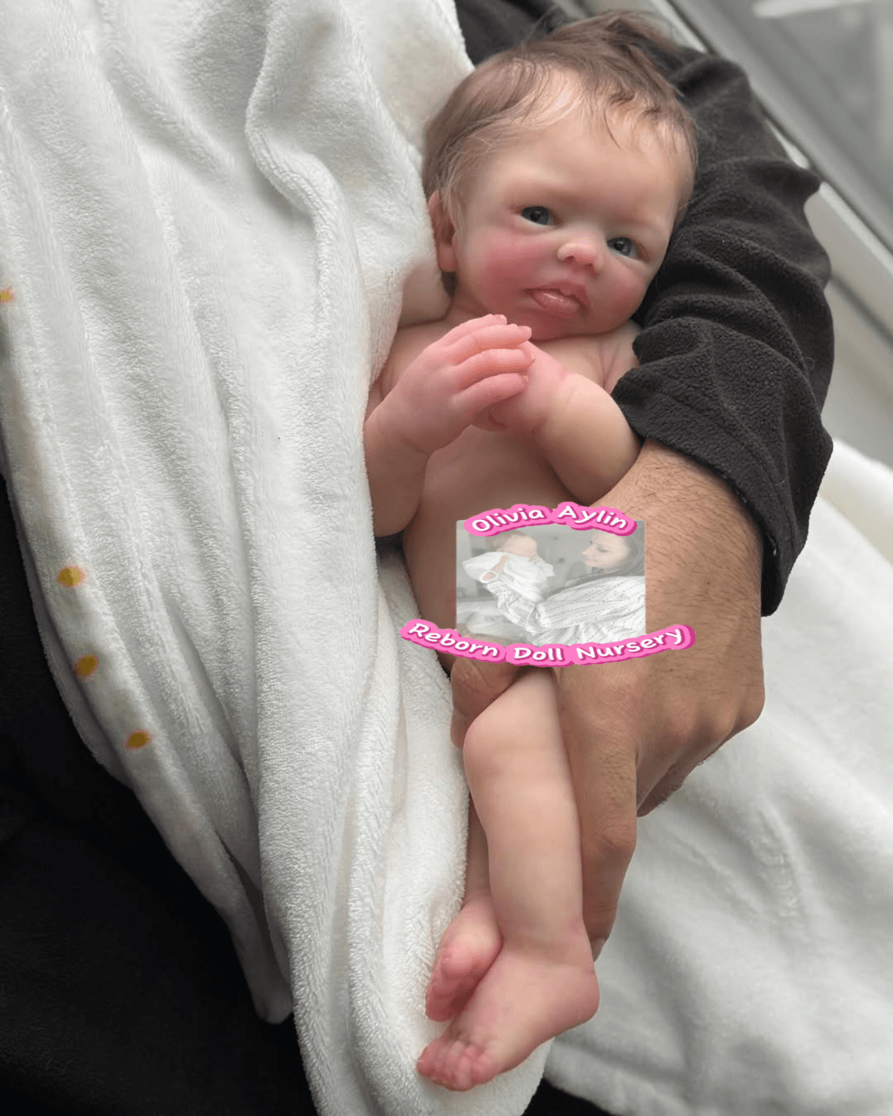 Pennie – Full Body Silicone Reborn Baby Girl Doll - Photo 4