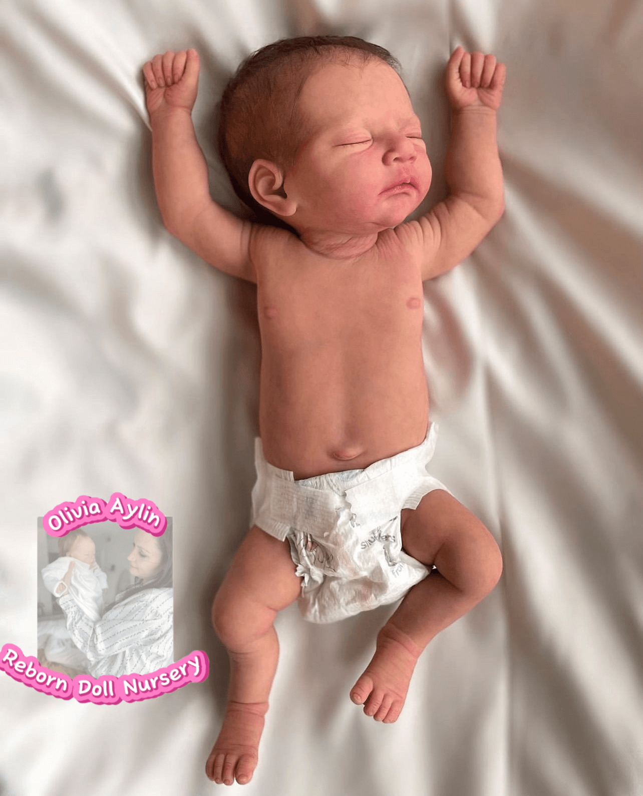 Lucas – Full Body Silicone Reborn Baby Boy Doll