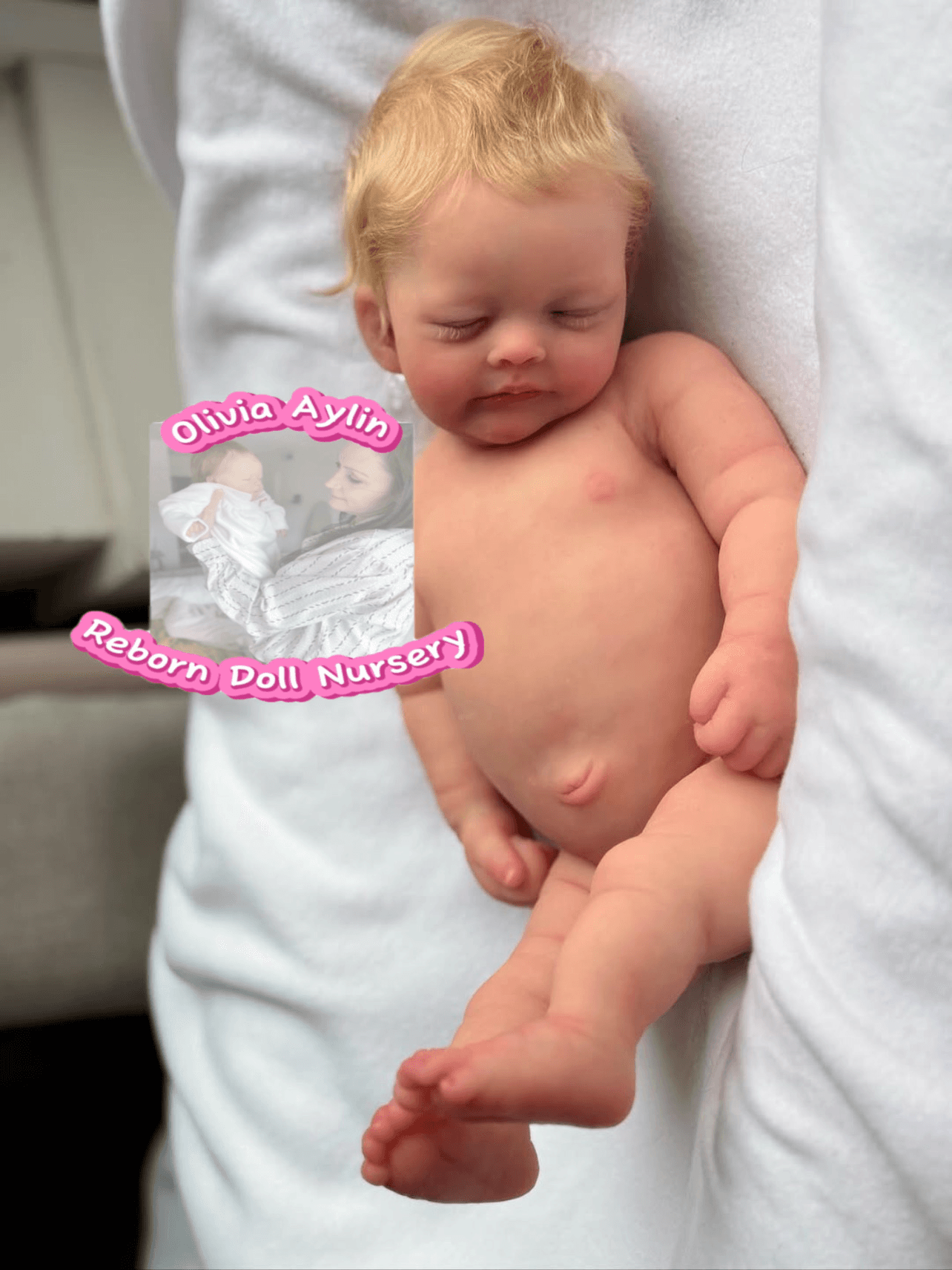 Beau – Full Body Silicone Reborn Baby Girl Doll - Photo 3