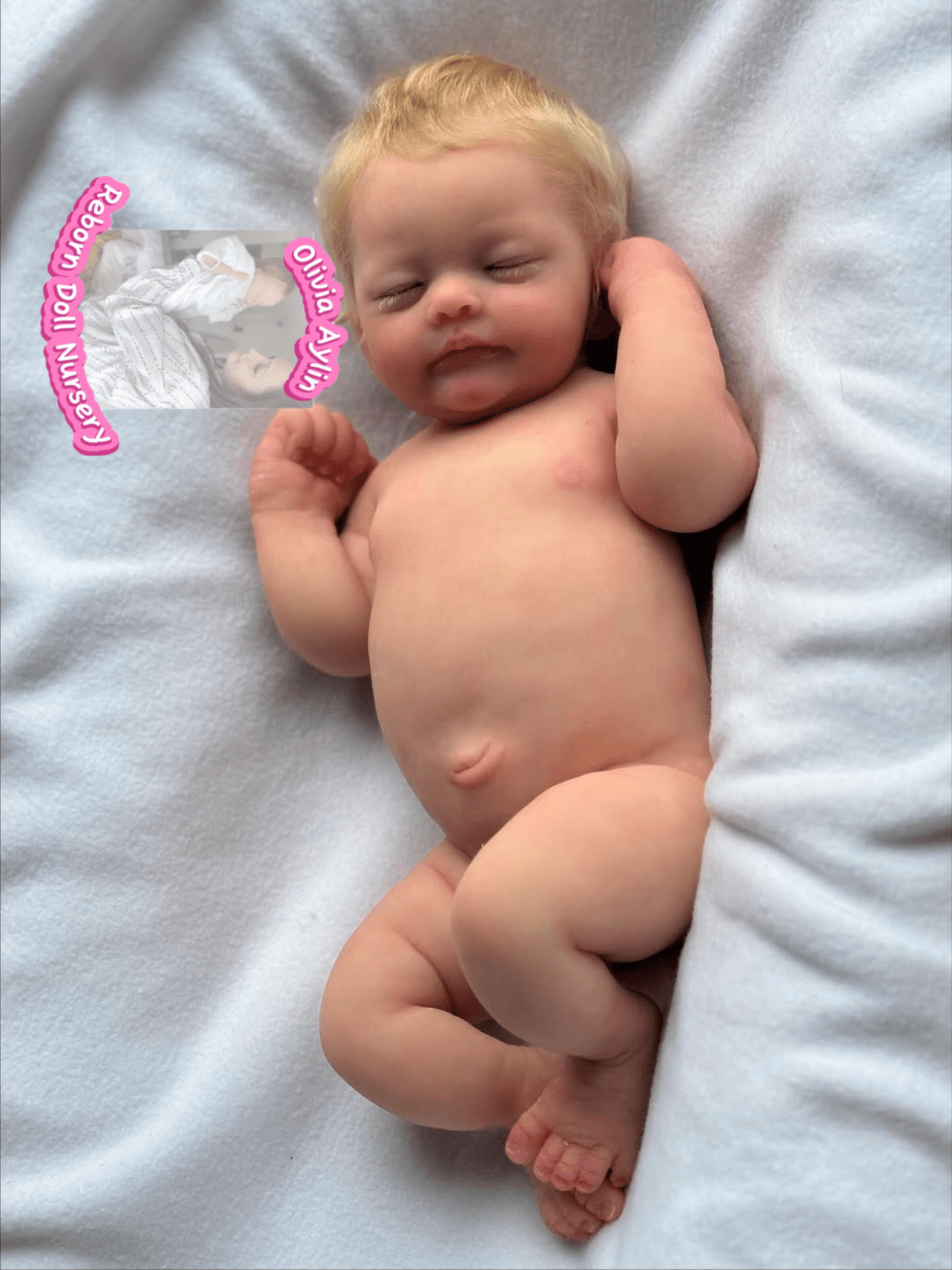 Beau – Full Body Silicone Reborn Baby Girl Doll