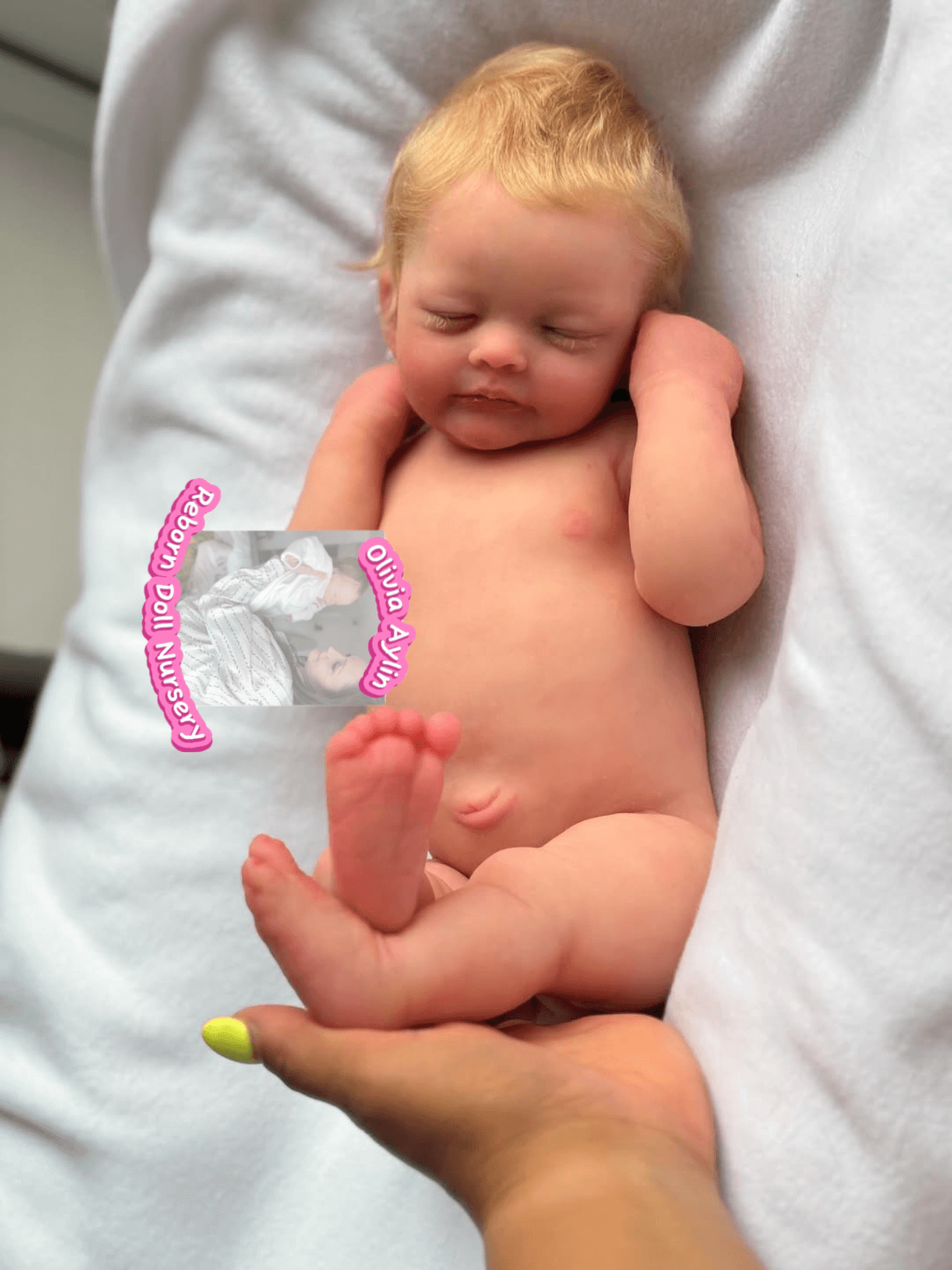 Beau – Full Body Silicone Reborn Baby Girl Doll - Photo 2